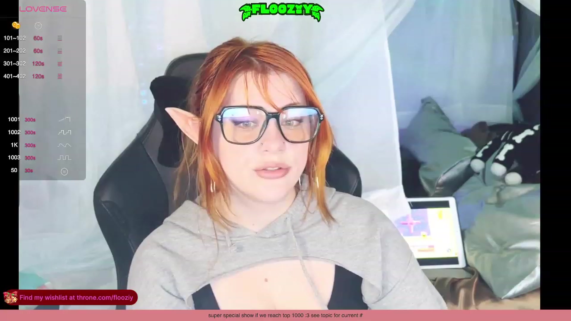 Gallery image thumbnail from flooziy's myfreecams stream on, 12/16/2023, 04:12 image 16 of 20