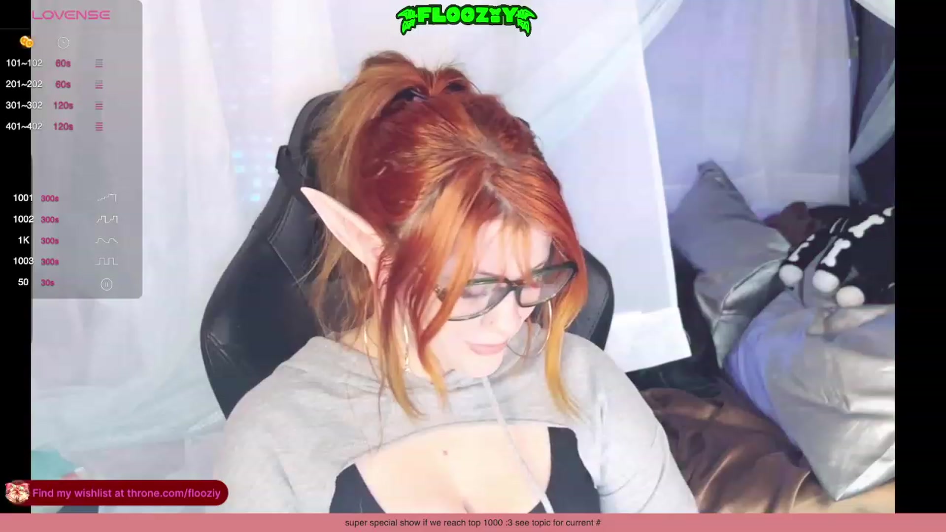 Gallery image thumbnail from flooziy's myfreecams stream on, 12/16/2023, 04:12 image 17 of 20