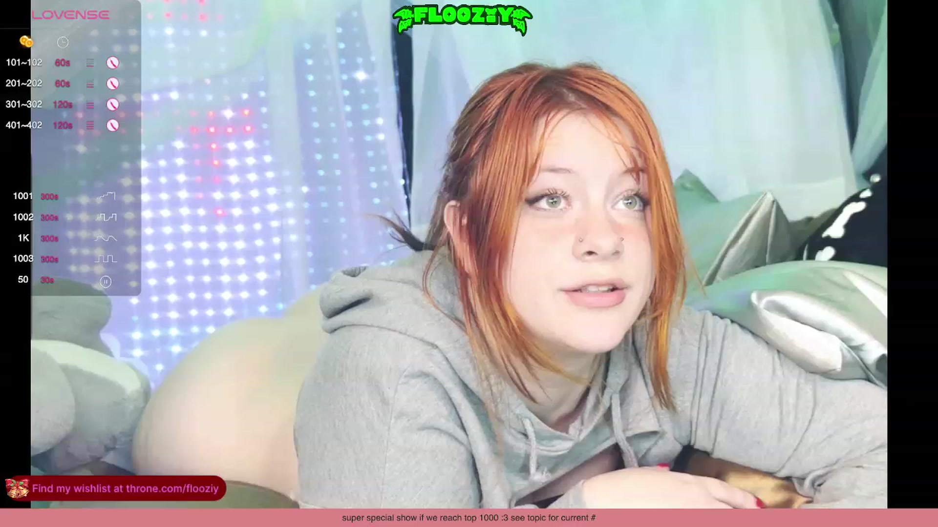 Gallery image thumbnail from flooziy's myfreecams stream on, 12/16/2023, 06:14 image 2 of 20