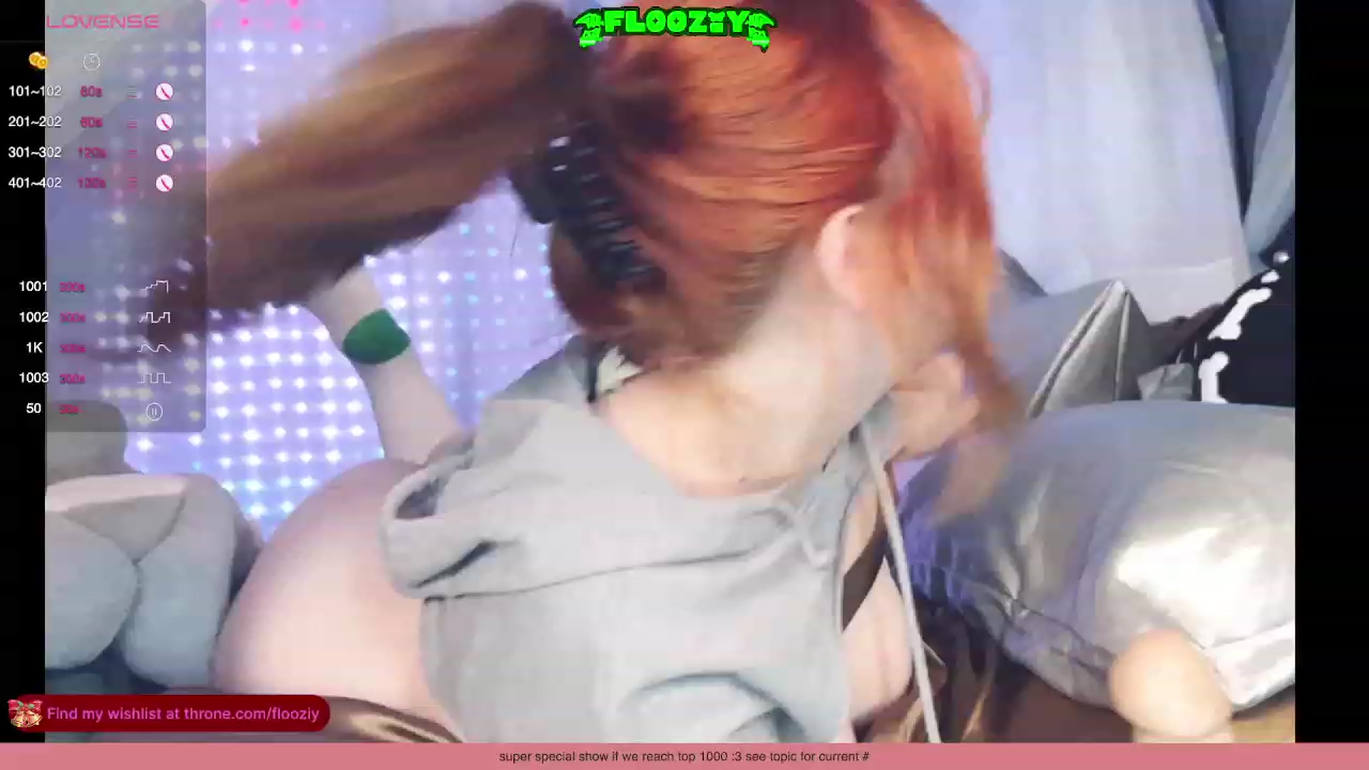 Gallery image thumbnail from flooziy's myfreecams stream on, 12/16/2023, 06:14 image 1 of 20