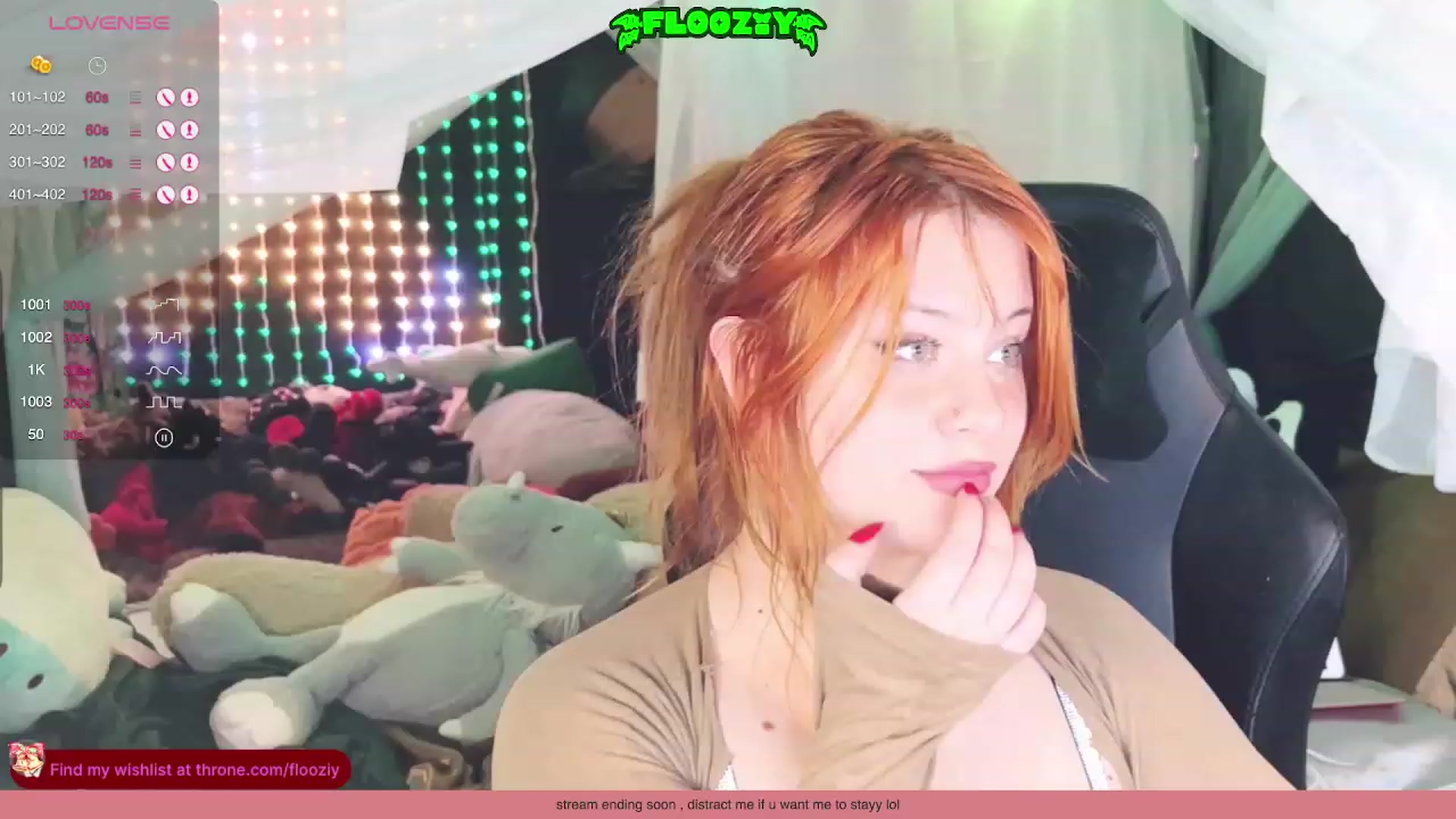 Gallery image thumbnail from flooziy's myfreecams stream on, 12/16/2023, 08:04 image 20 of 20