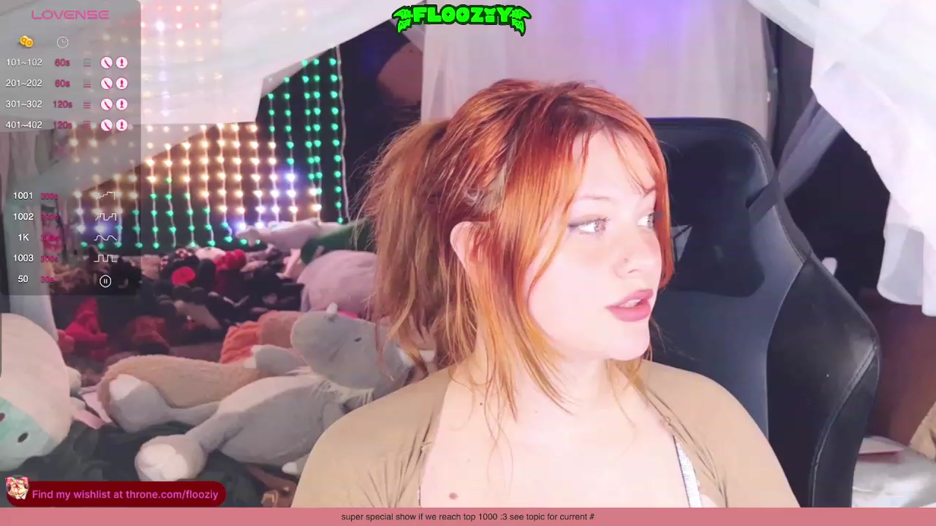 Gallery image thumbnail from flooziy's myfreecams stream on, 12/16/2023, 08:04 image 16 of 20
