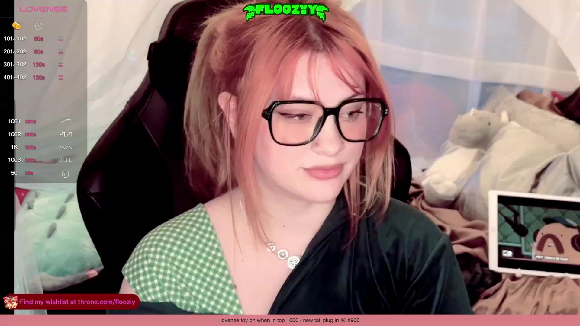 Gallery image thumbnail from flooziy's myfreecams stream on, 12/23/2023, 06:45 image 2 of 20