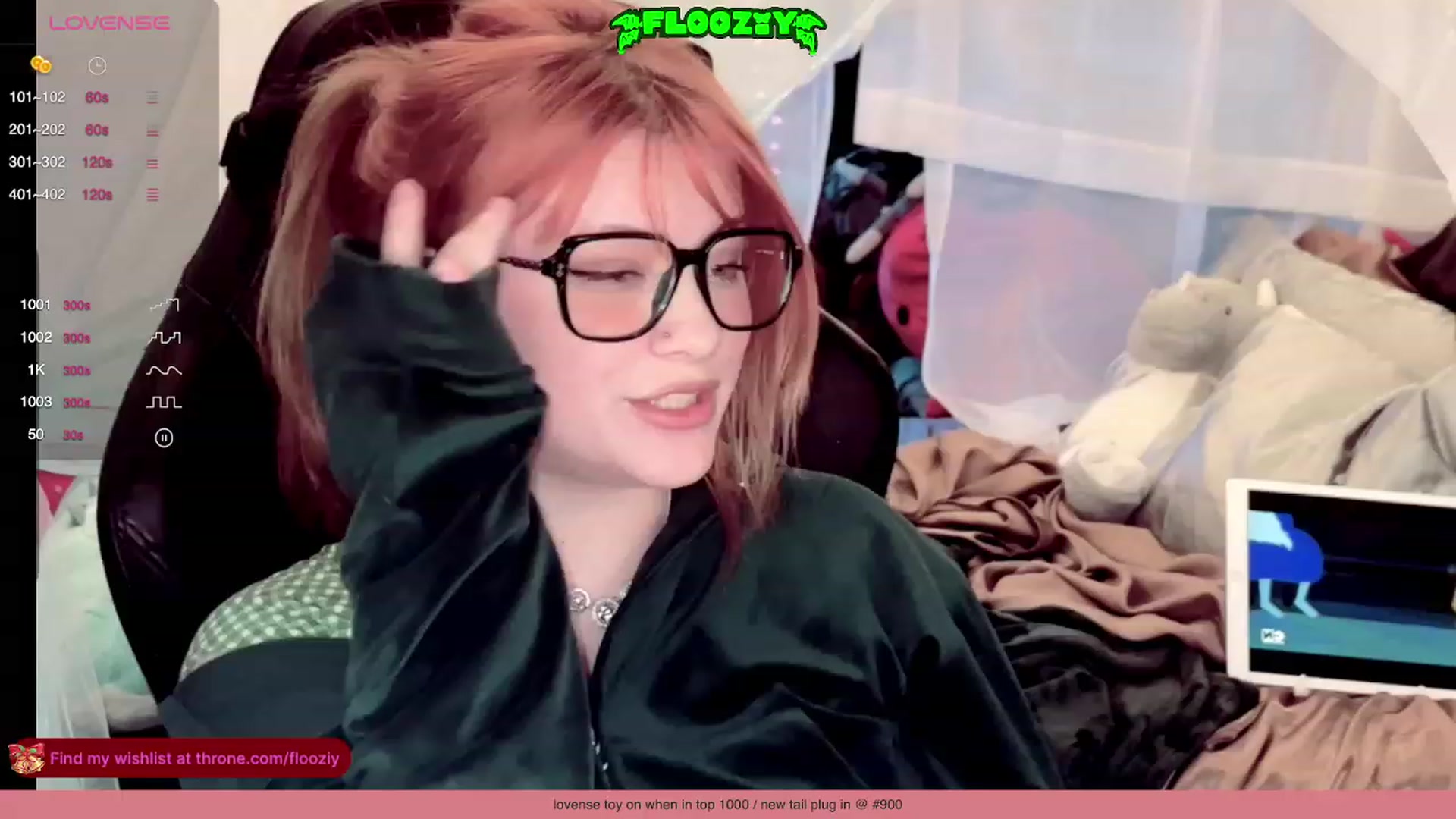 Gallery image thumbnail from flooziy's myfreecams stream on, 12/23/2023, 06:45 image 15 of 20