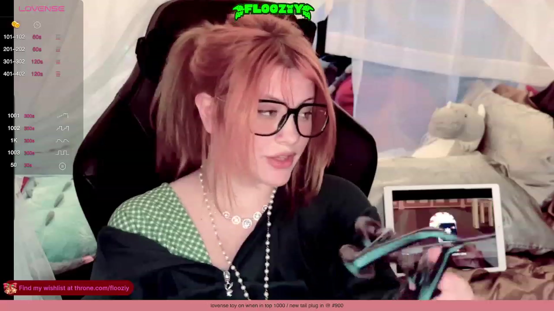 Gallery image thumbnail from flooziy's myfreecams stream on, 12/23/2023, 08:11 image 2 of 20