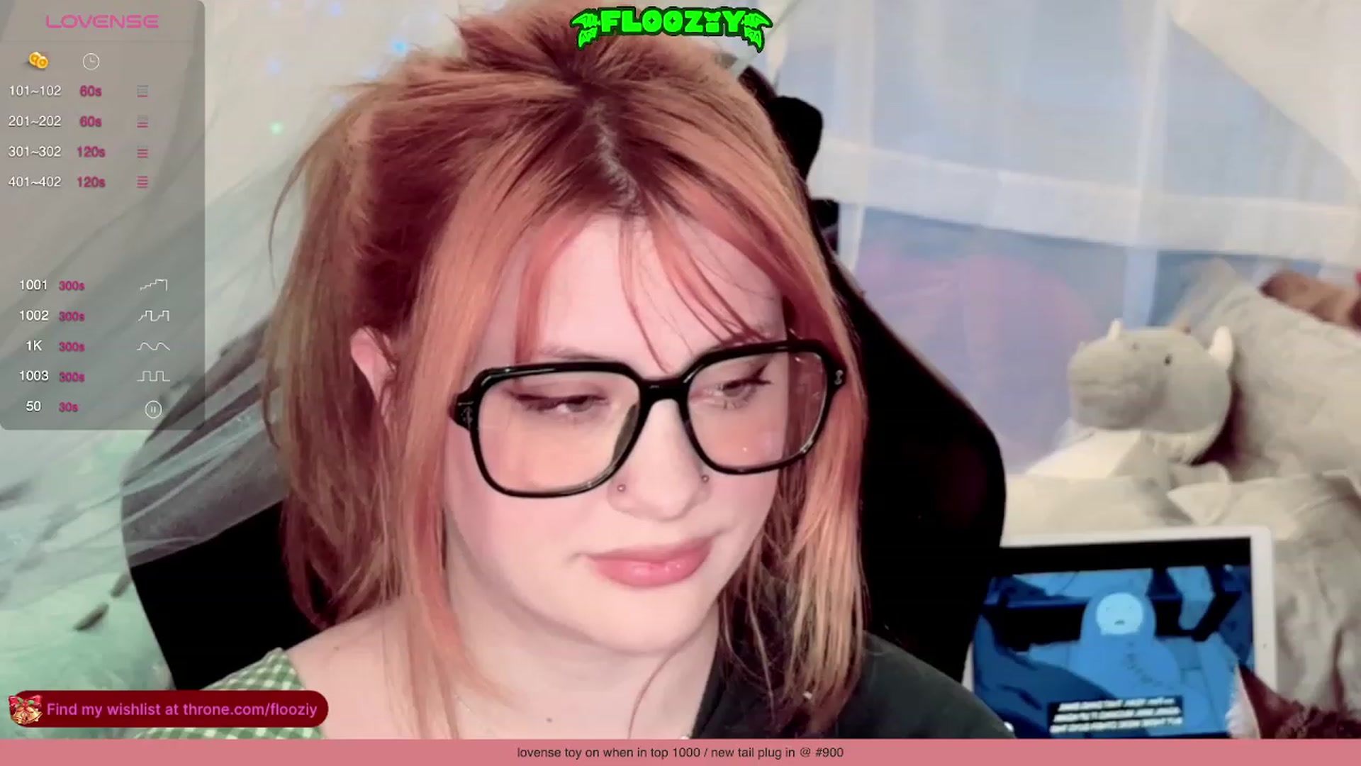 Gallery image thumbnail from flooziy's myfreecams stream on, 12/23/2023, 09:38 image 11 of 20