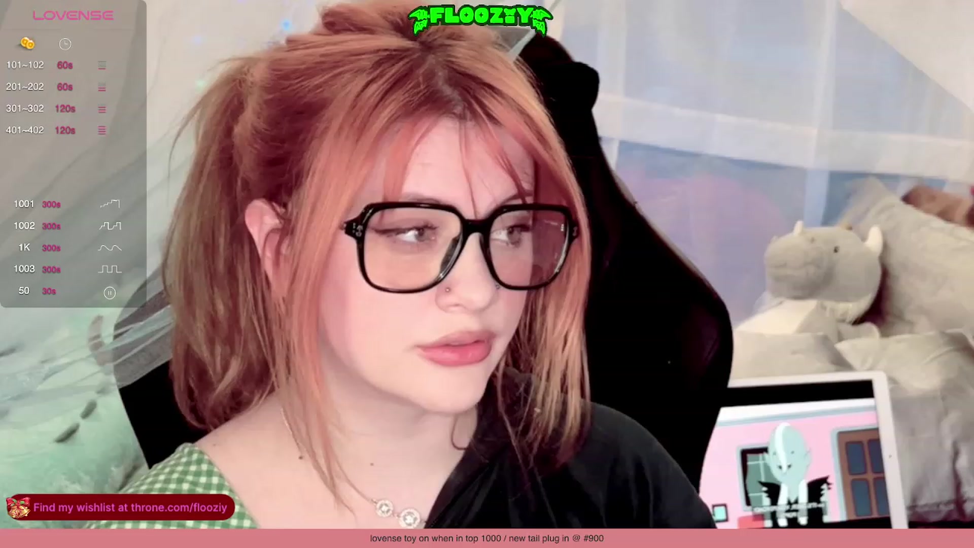 Gallery image thumbnail from flooziy's myfreecams stream on, 12/23/2023, 09:38 image 2 of 20