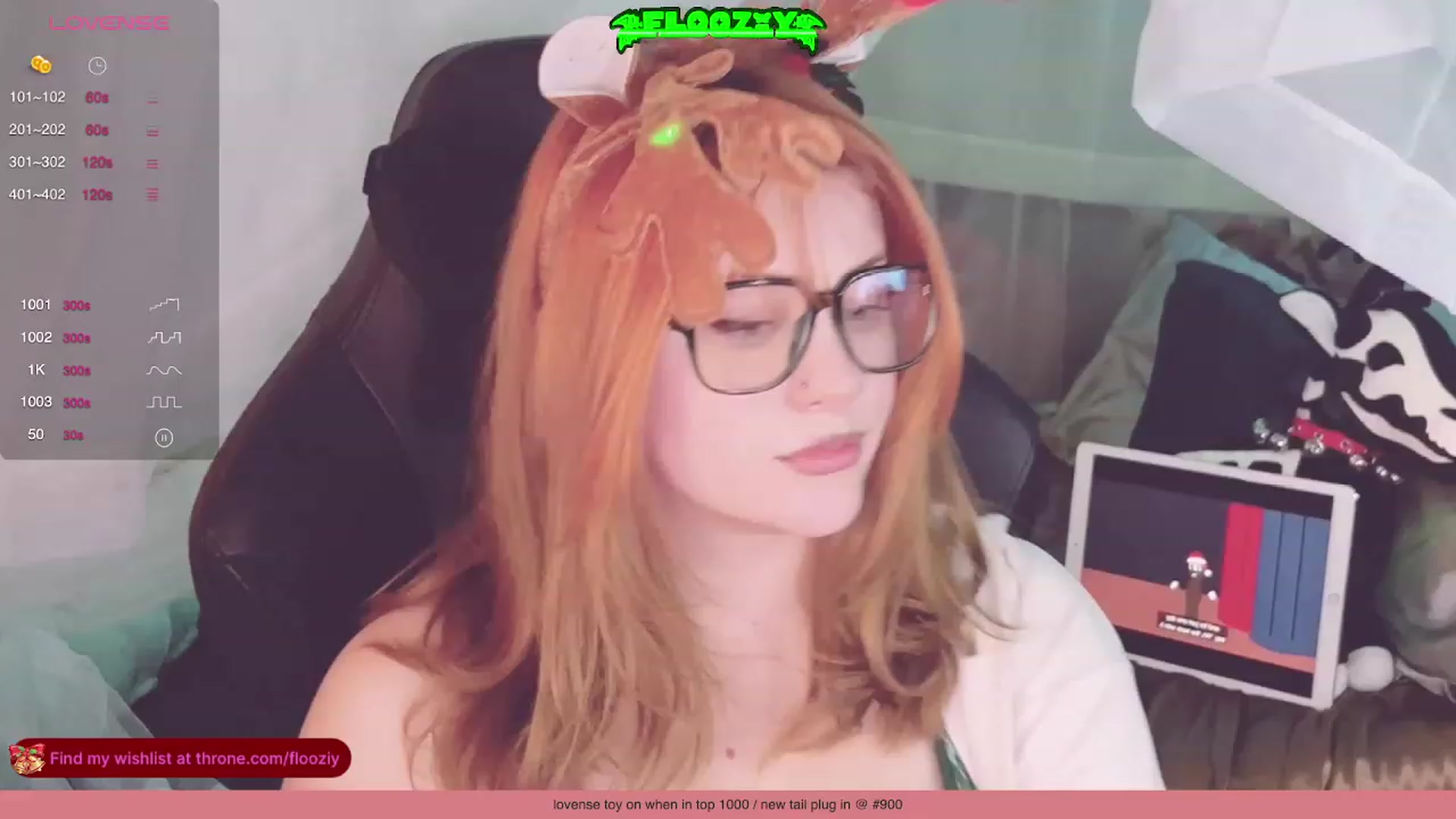 Gallery image thumbnail from flooziy's myfreecams stream on, 12/26/2023, 07:26 image 13 of 20