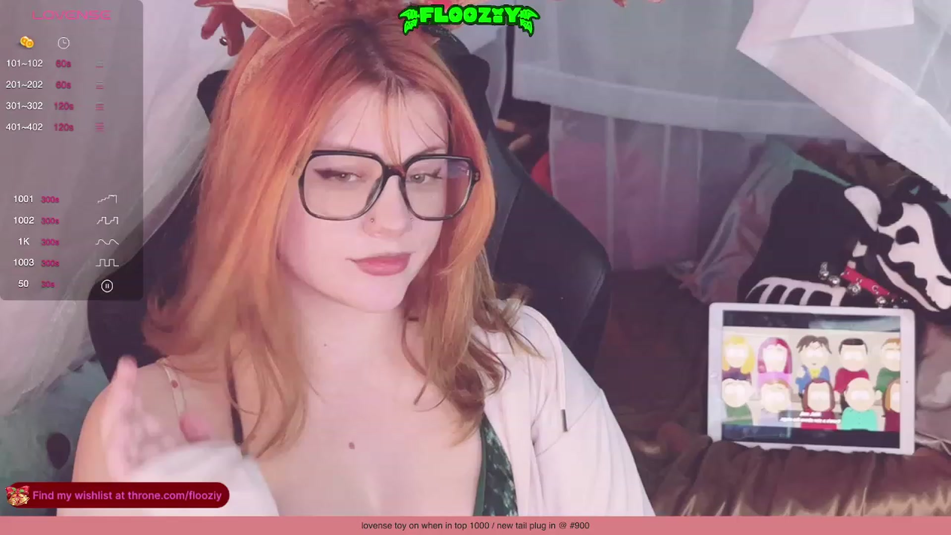 Gallery image thumbnail from flooziy's myfreecams stream on, 12/26/2023, 07:26 image 10 of 20