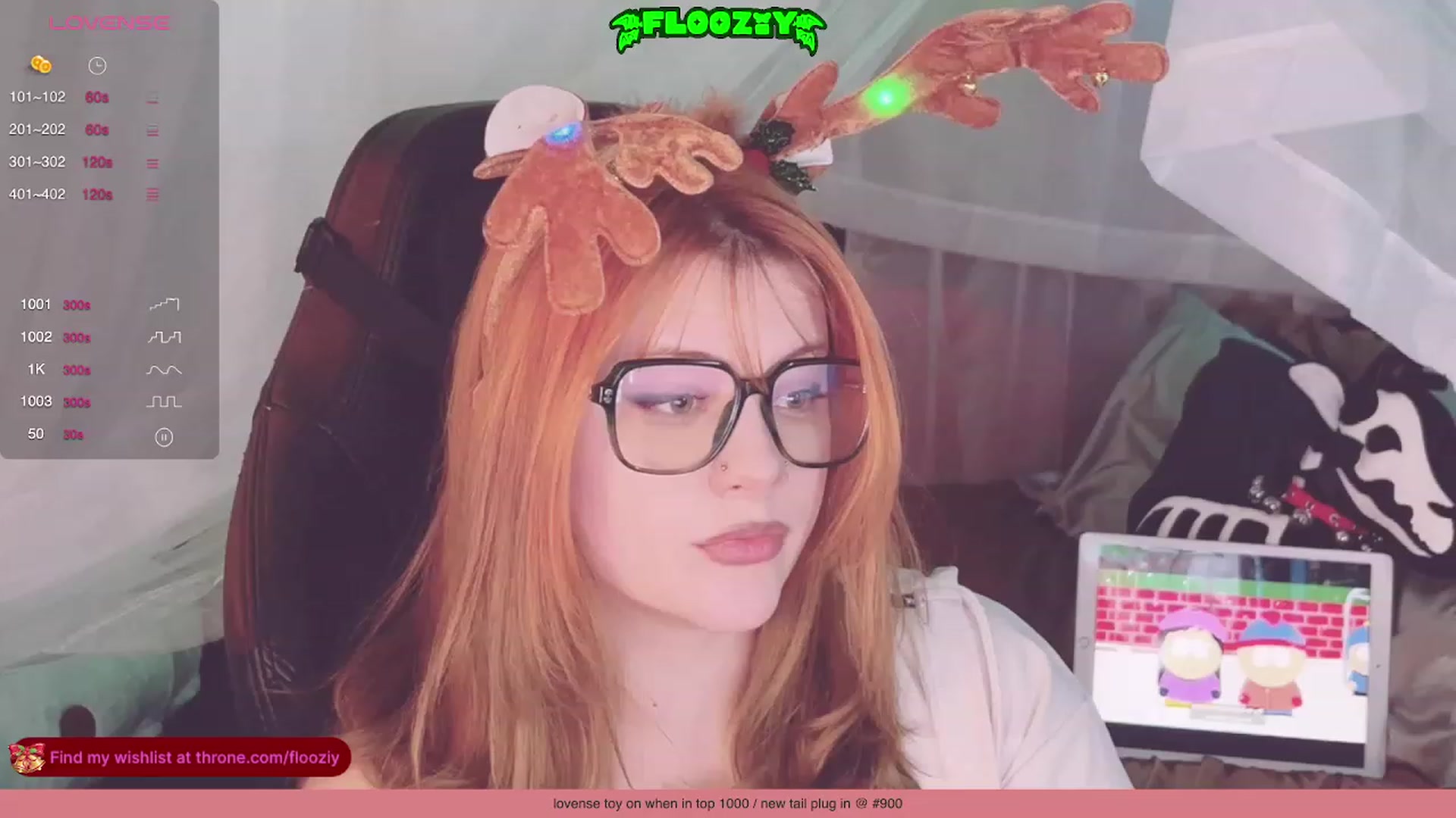 Gallery image thumbnail from flooziy's myfreecams stream on, 12/26/2023, 07:26 image 1 of 20