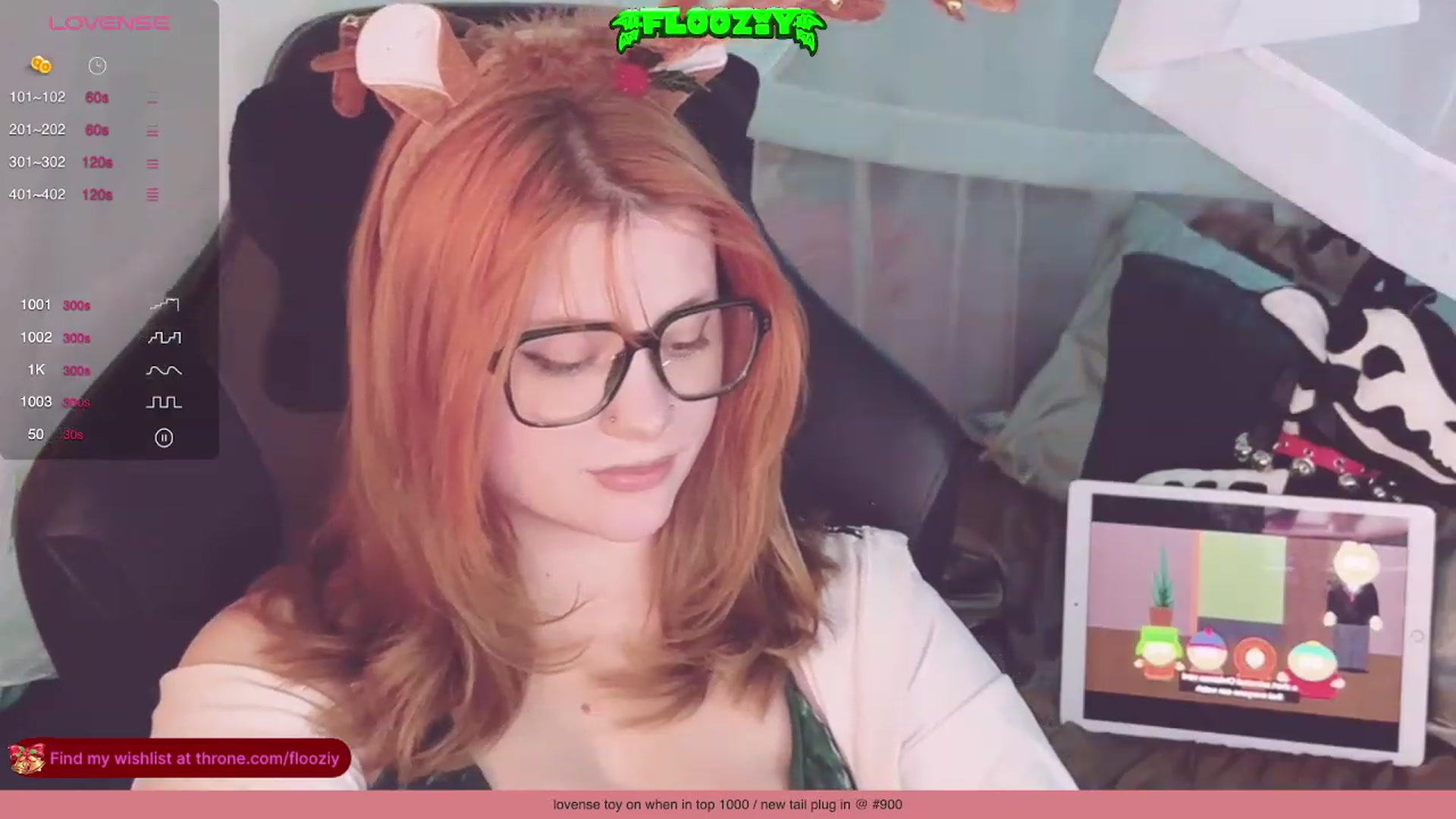 Gallery image thumbnail from flooziy's myfreecams stream on, 12/26/2023, 09:00 image 10 of 20