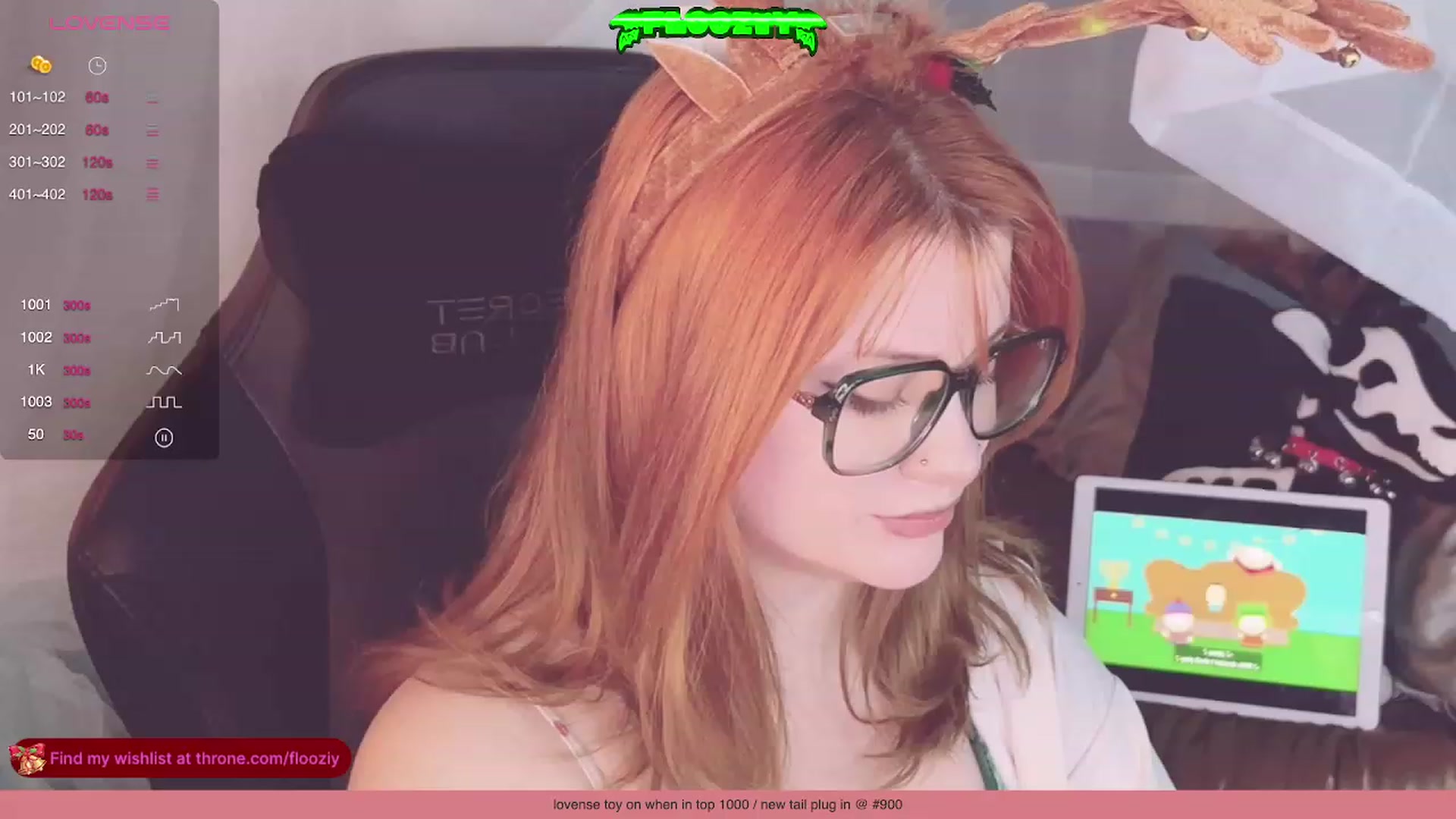 Gallery image thumbnail from flooziy's myfreecams stream on, 12/26/2023, 09:00 image 3 of 20