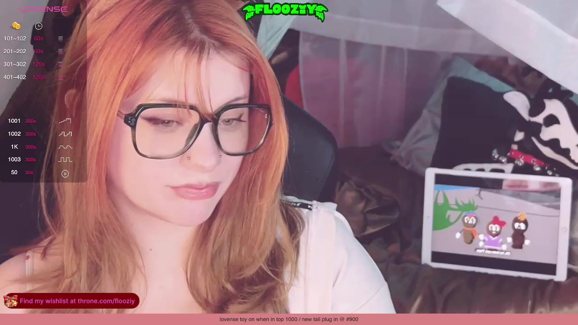 Gallery image thumbnail from flooziy's myfreecams stream on, 12/26/2023, 09:00 image 12 of 20