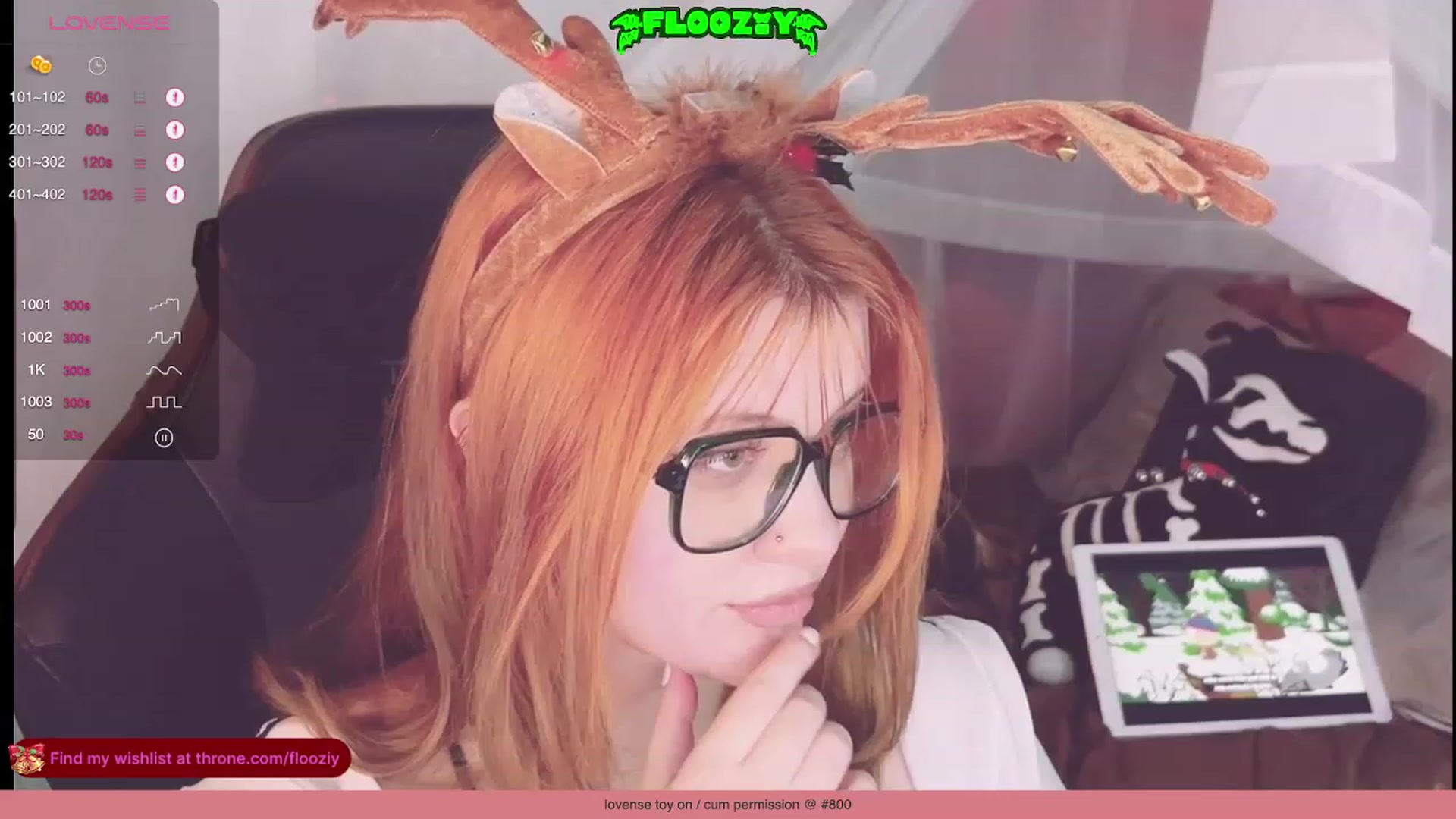 Gallery image thumbnail from flooziy's myfreecams stream on, 12/26/2023, 11:40 image 1 of 20