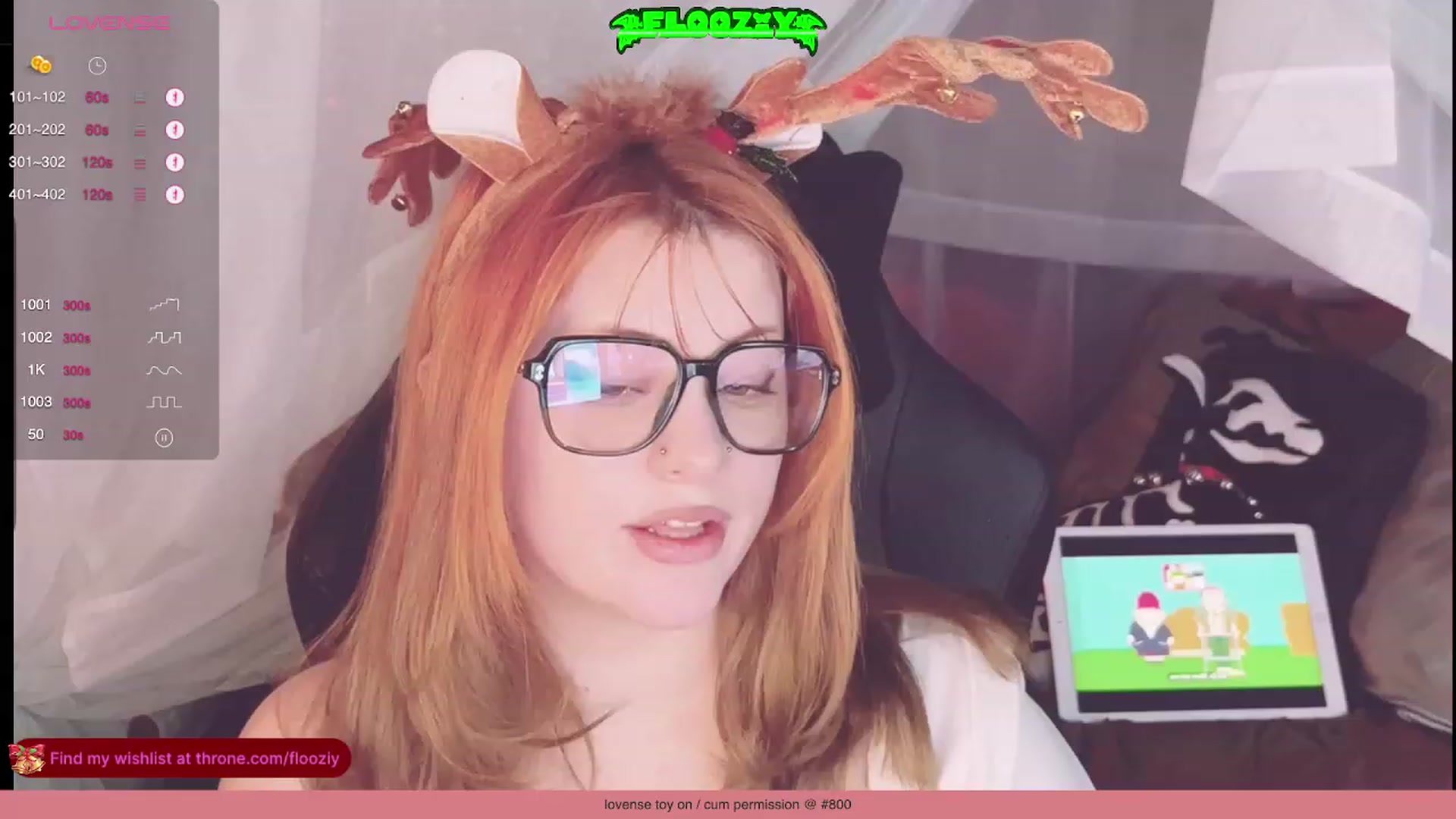 Gallery image thumbnail from flooziy's myfreecams stream on, 12/26/2023, 11:40 image 5 of 20