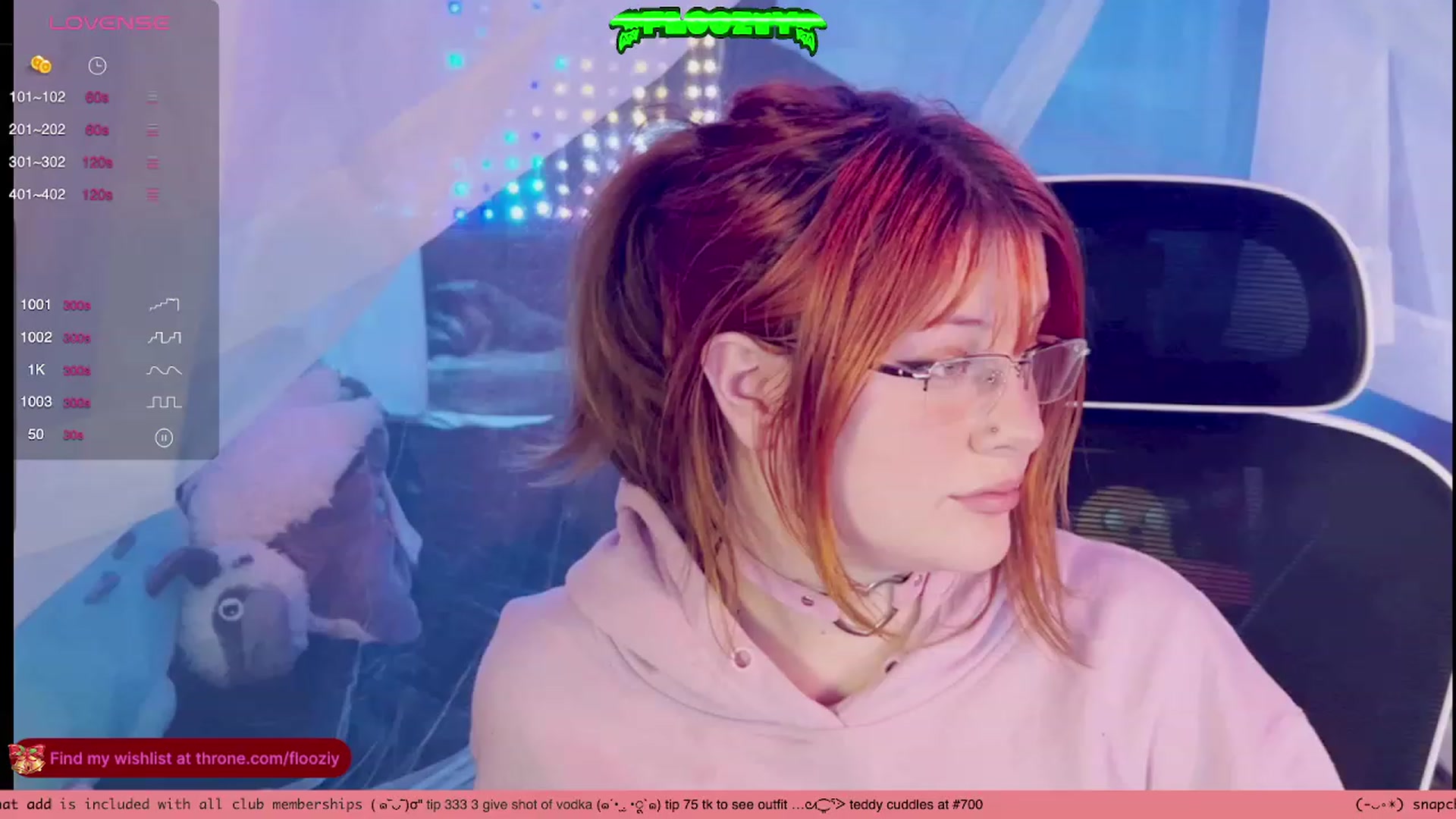 Gallery image thumbnail from flooziy's myfreecams stream on, 12/29/2023, 07:30 image 8 of 20