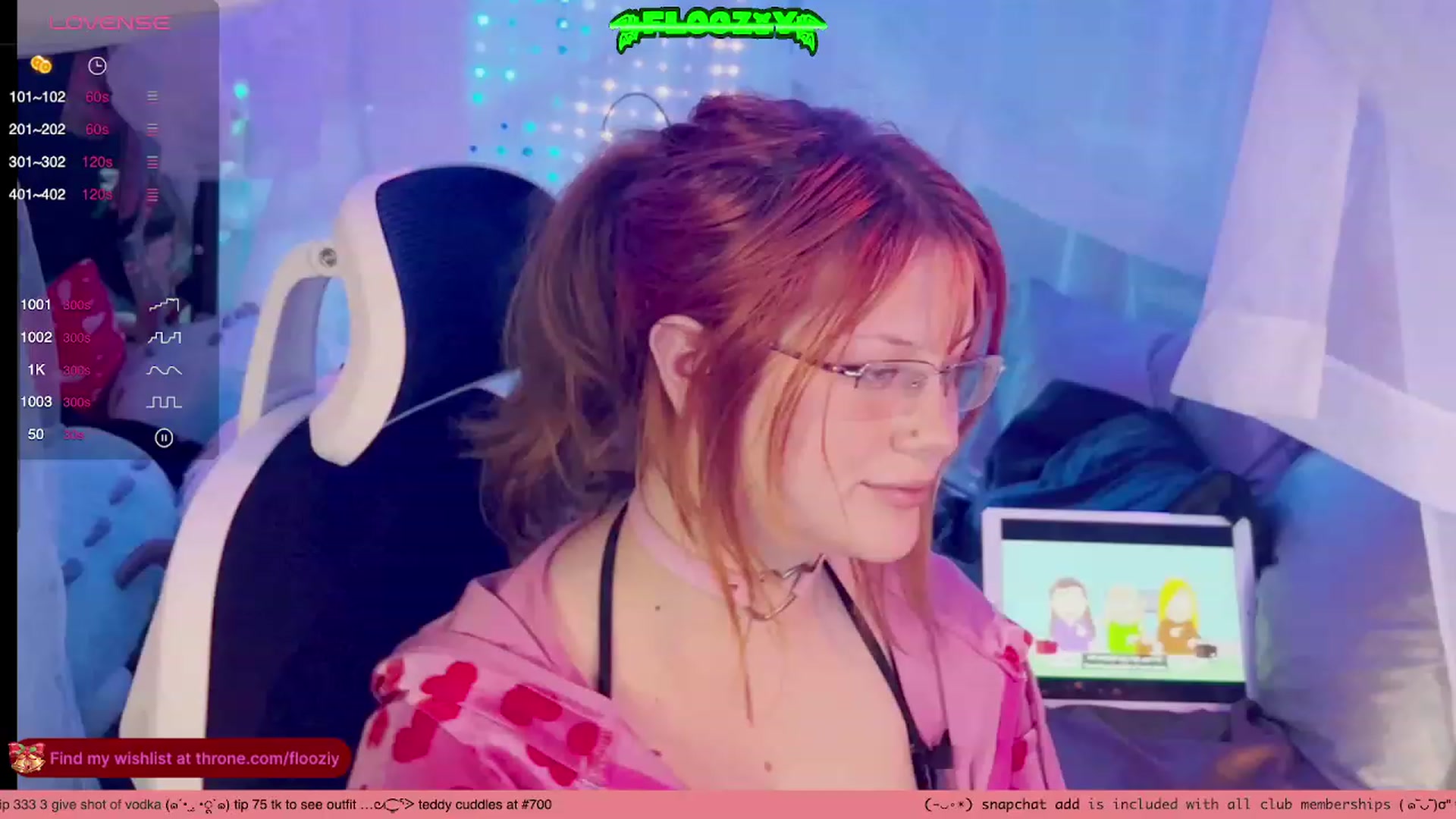 Gallery image thumbnail from flooziy's myfreecams stream on, 12/29/2023, 07:30 image 16 of 20