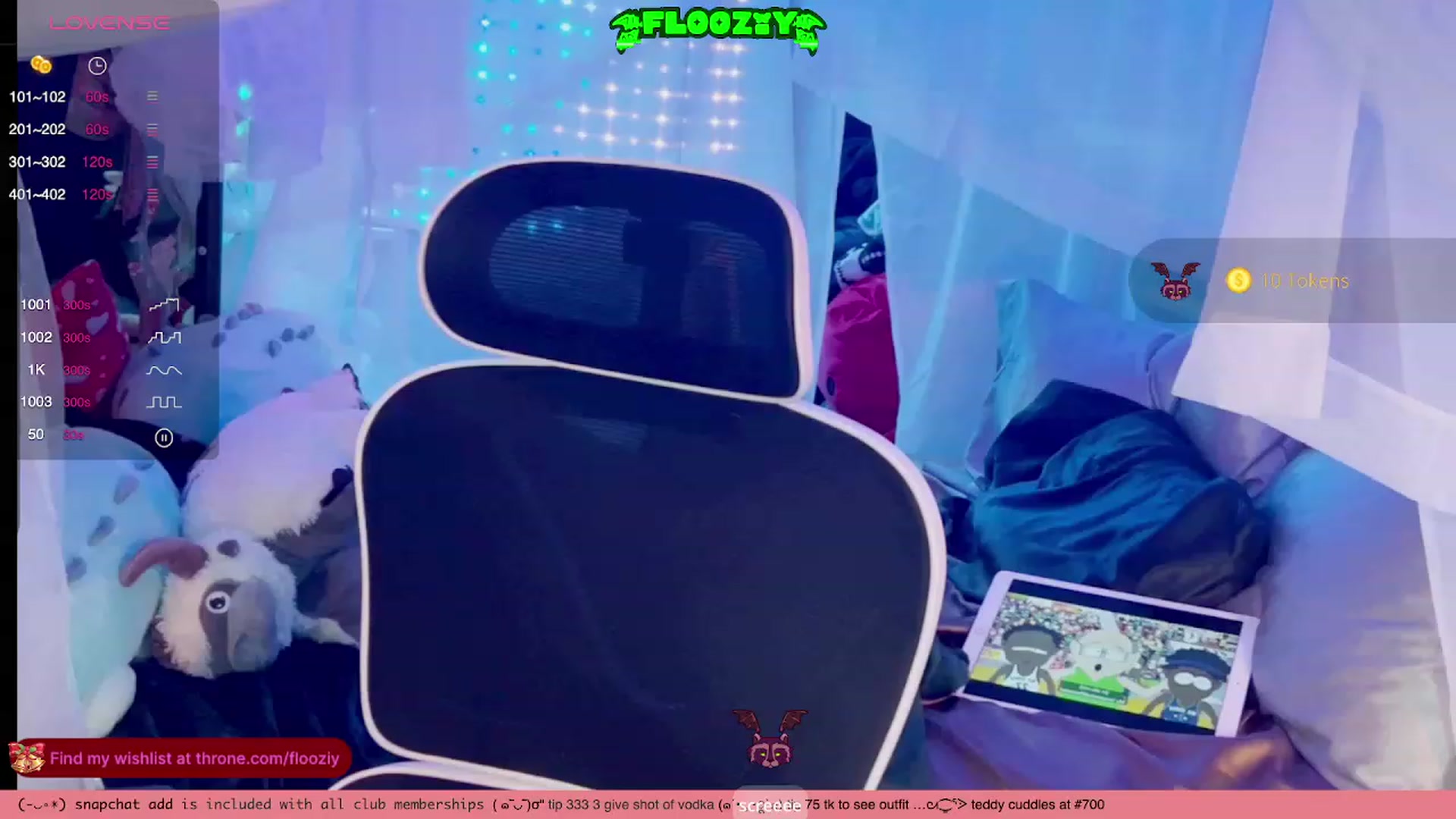 Gallery image thumbnail from flooziy's myfreecams stream on, 12/29/2023, 07:30 image 19 of 20