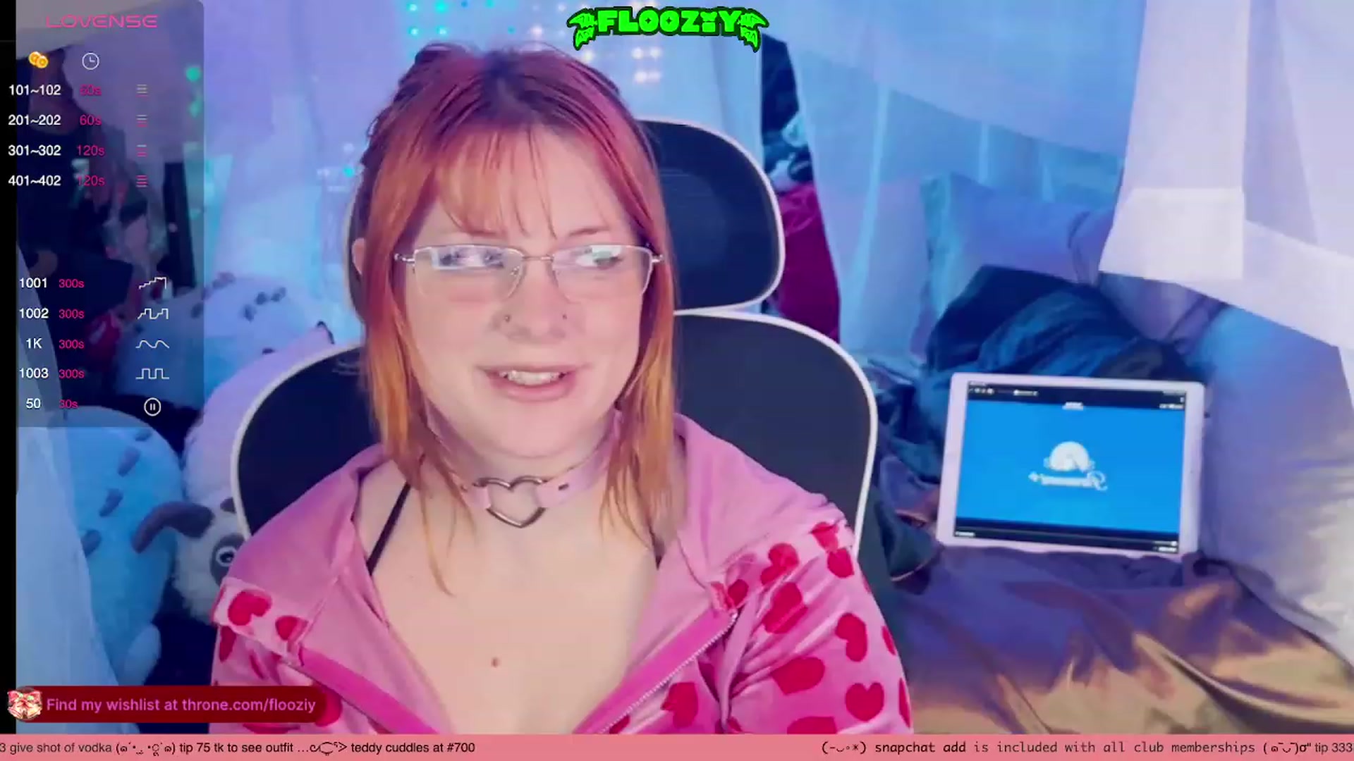 Gallery image thumbnail from flooziy's myfreecams stream on, 12/29/2023, 07:41 image 19 of 20