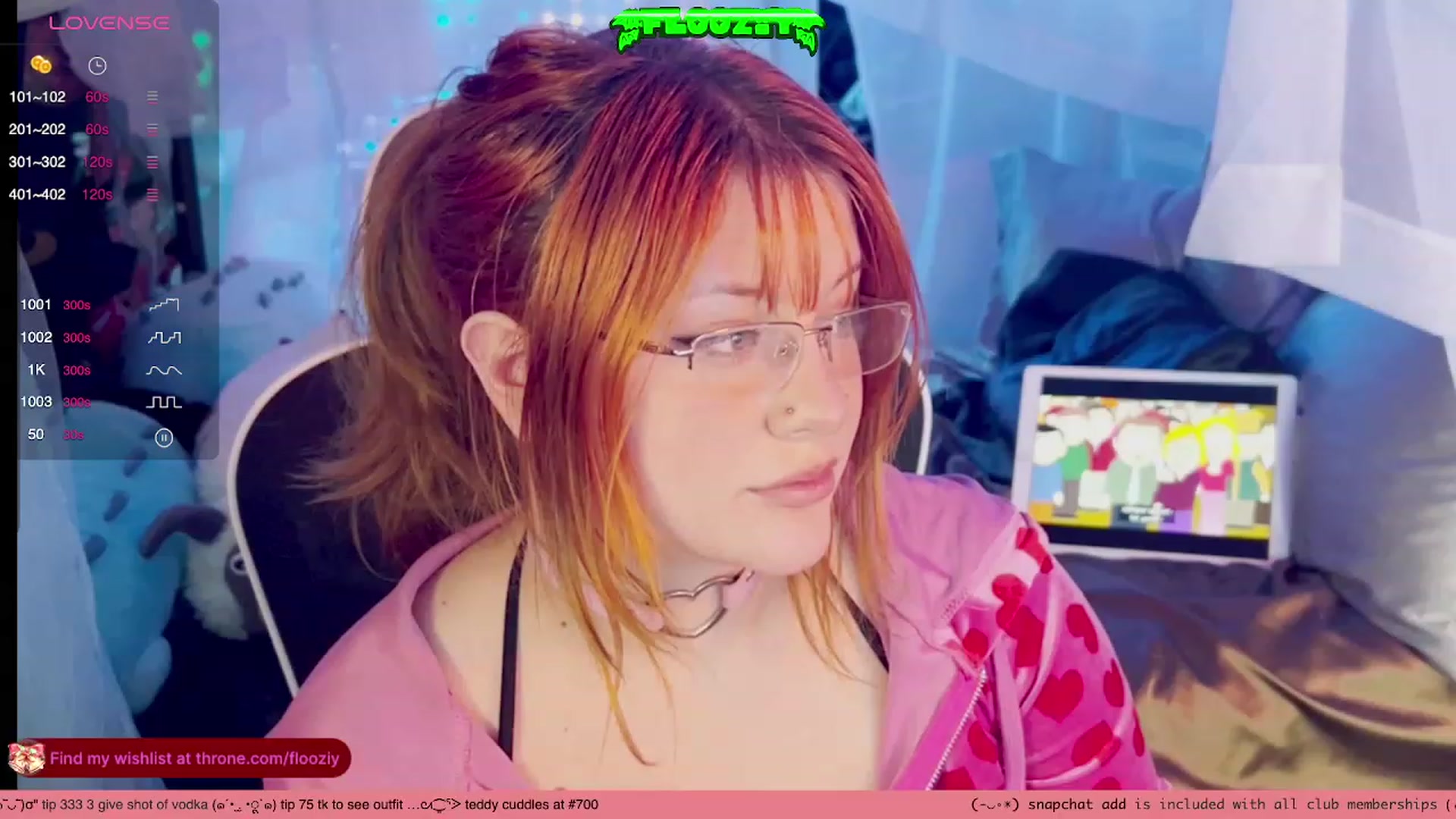 Gallery image thumbnail from flooziy's myfreecams stream on, 12/29/2023, 07:41 image 6 of 20