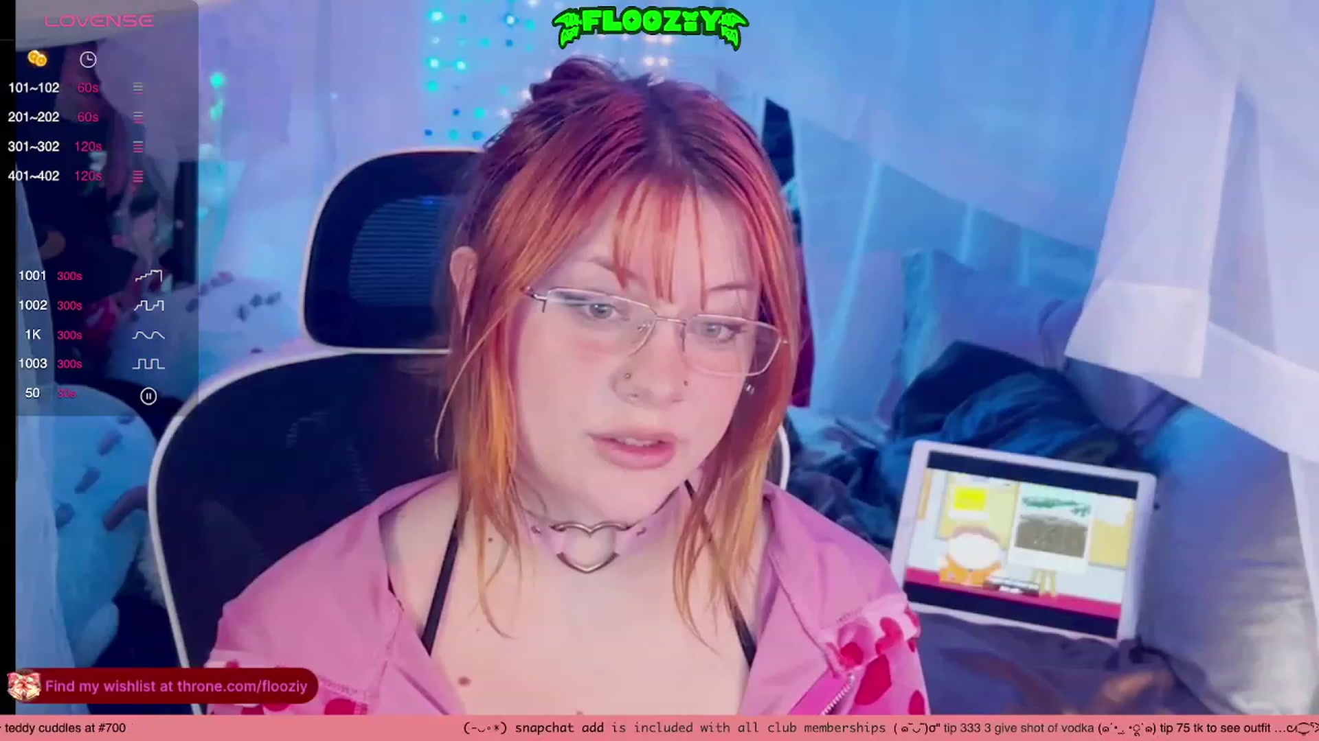 Gallery image thumbnail from flooziy's myfreecams stream on, 12/29/2023, 07:41 image 5 of 20