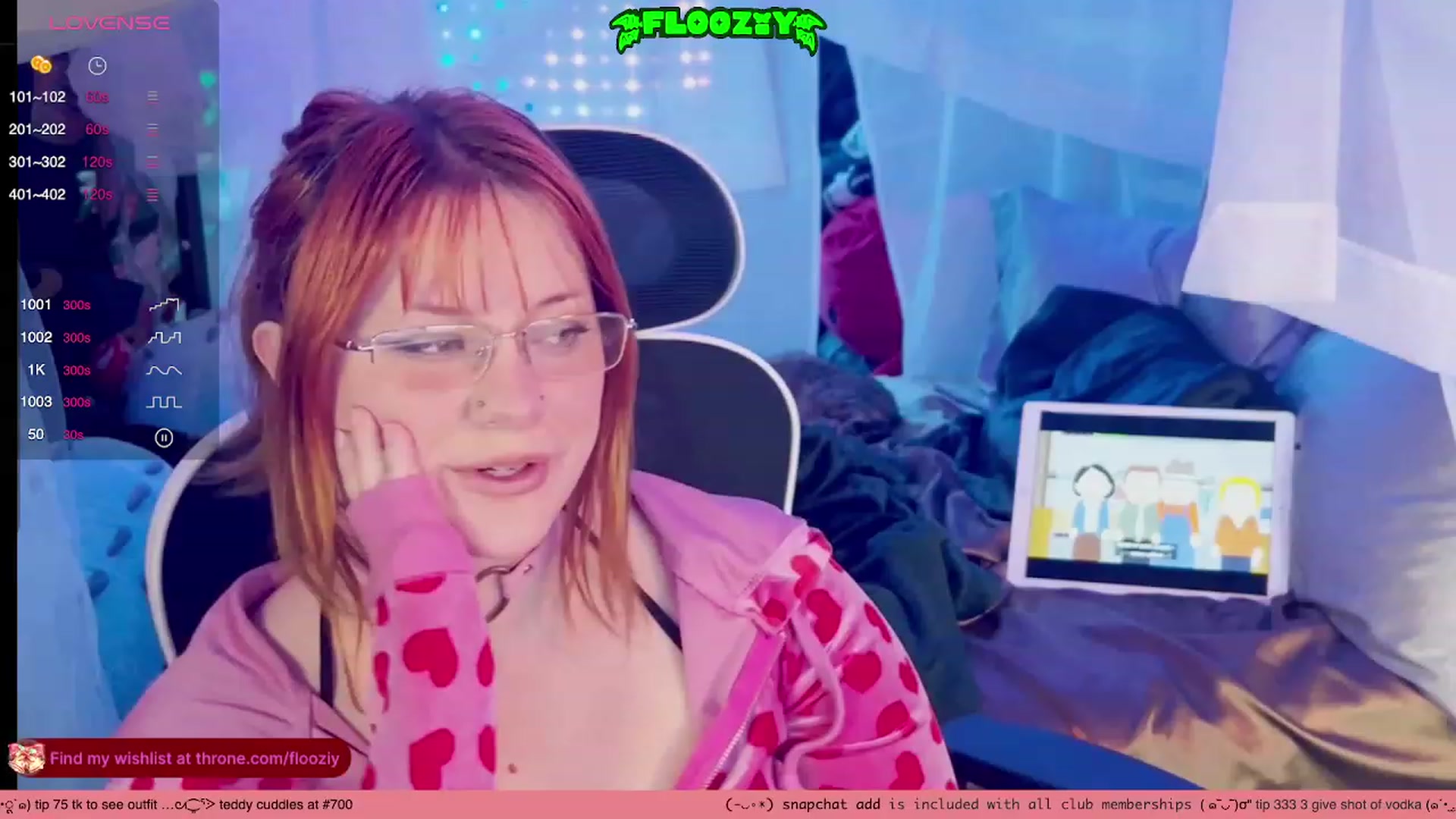 Gallery image thumbnail from flooziy's myfreecams stream on, 12/29/2023, 07:41 image 12 of 20