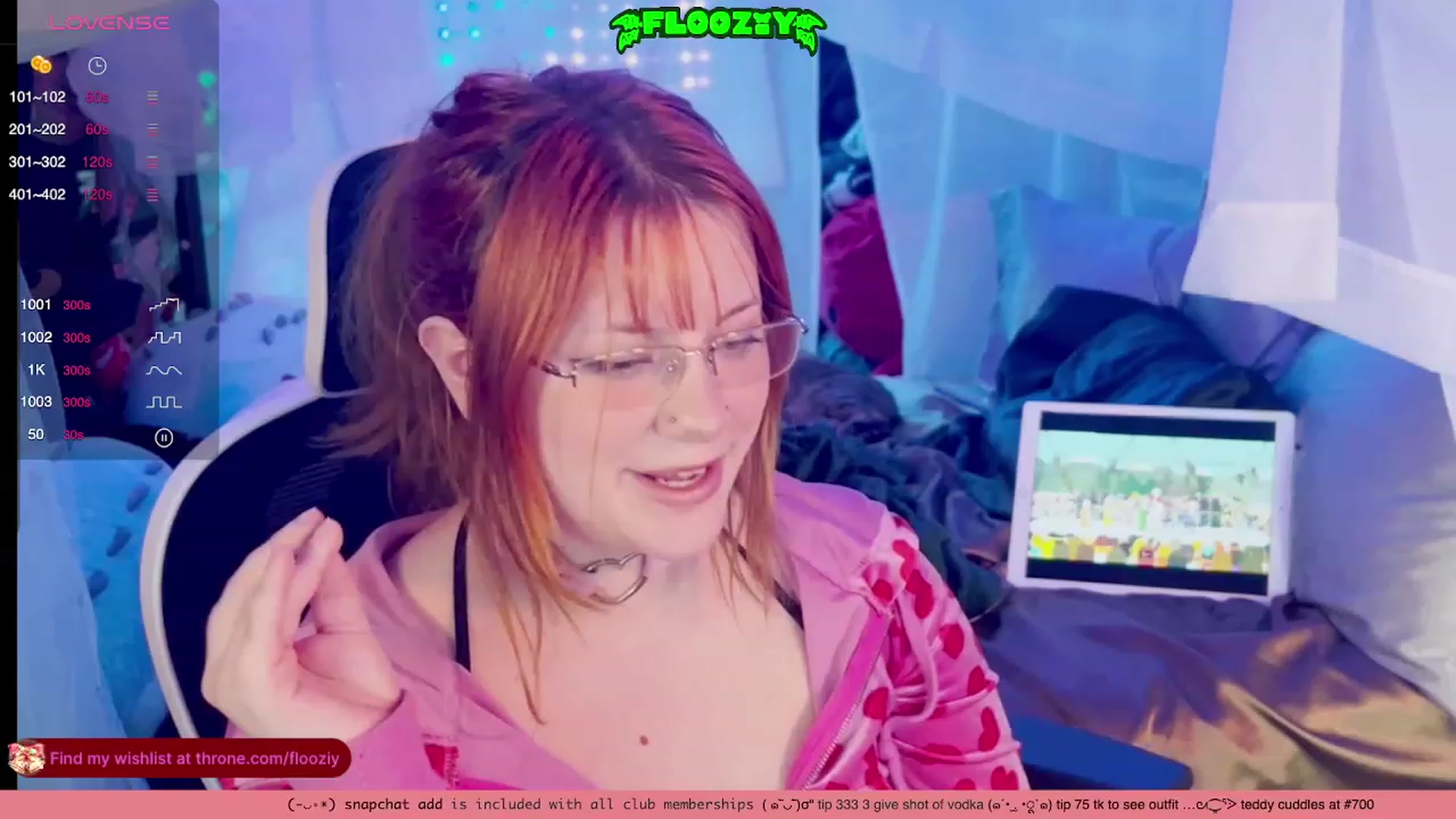 Gallery image thumbnail from flooziy's myfreecams stream on, 12/29/2023, 07:41 image 11 of 20