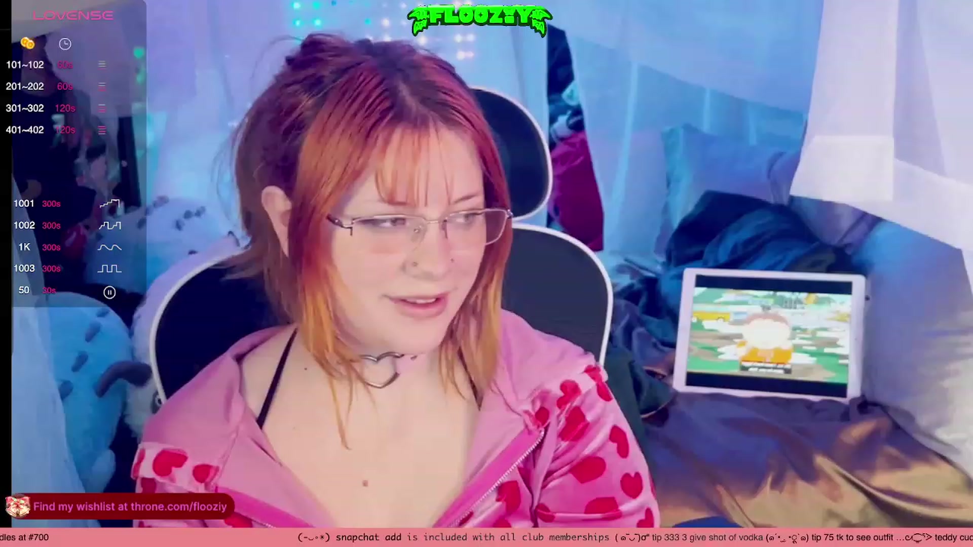 Gallery image thumbnail from flooziy's myfreecams stream on, 12/29/2023, 07:41 image 18 of 20