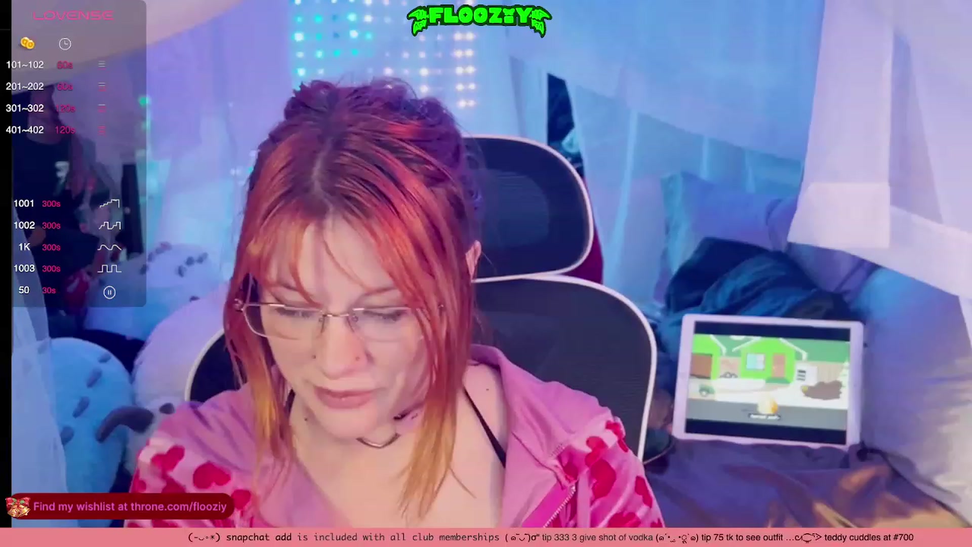 Gallery image thumbnail from flooziy's myfreecams stream on, 12/29/2023, 09:48 image 2 of 20