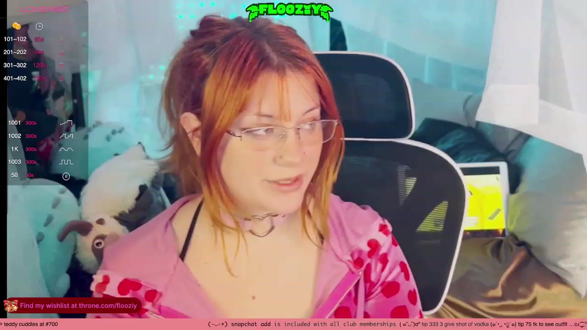 Gallery image thumbnail from flooziy's myfreecams stream on, 12/29/2023, 09:48 image 8 of 20