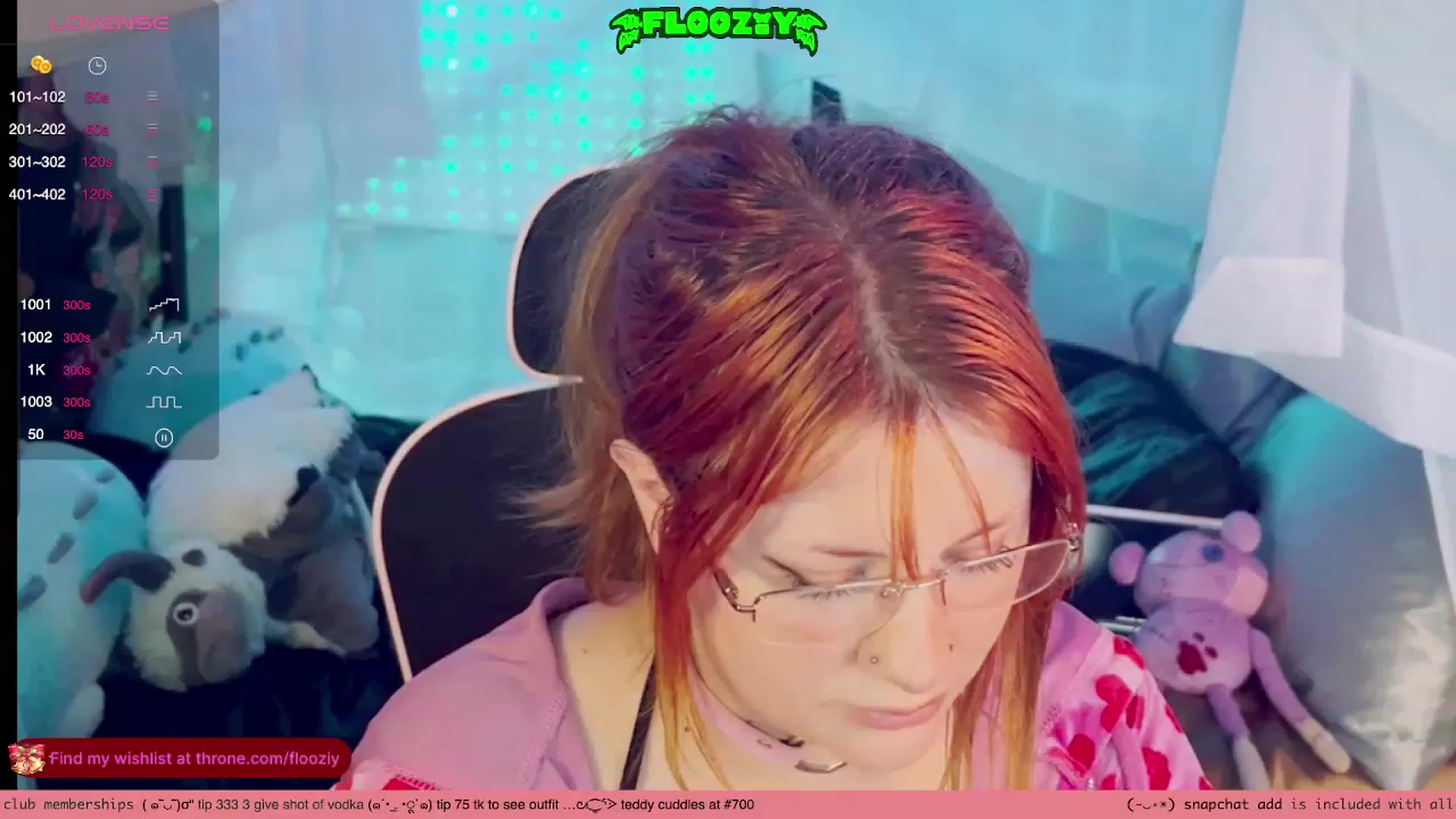 Gallery image thumbnail from flooziy's myfreecams stream on, 12/29/2023, 09:48 image 17 of 20
