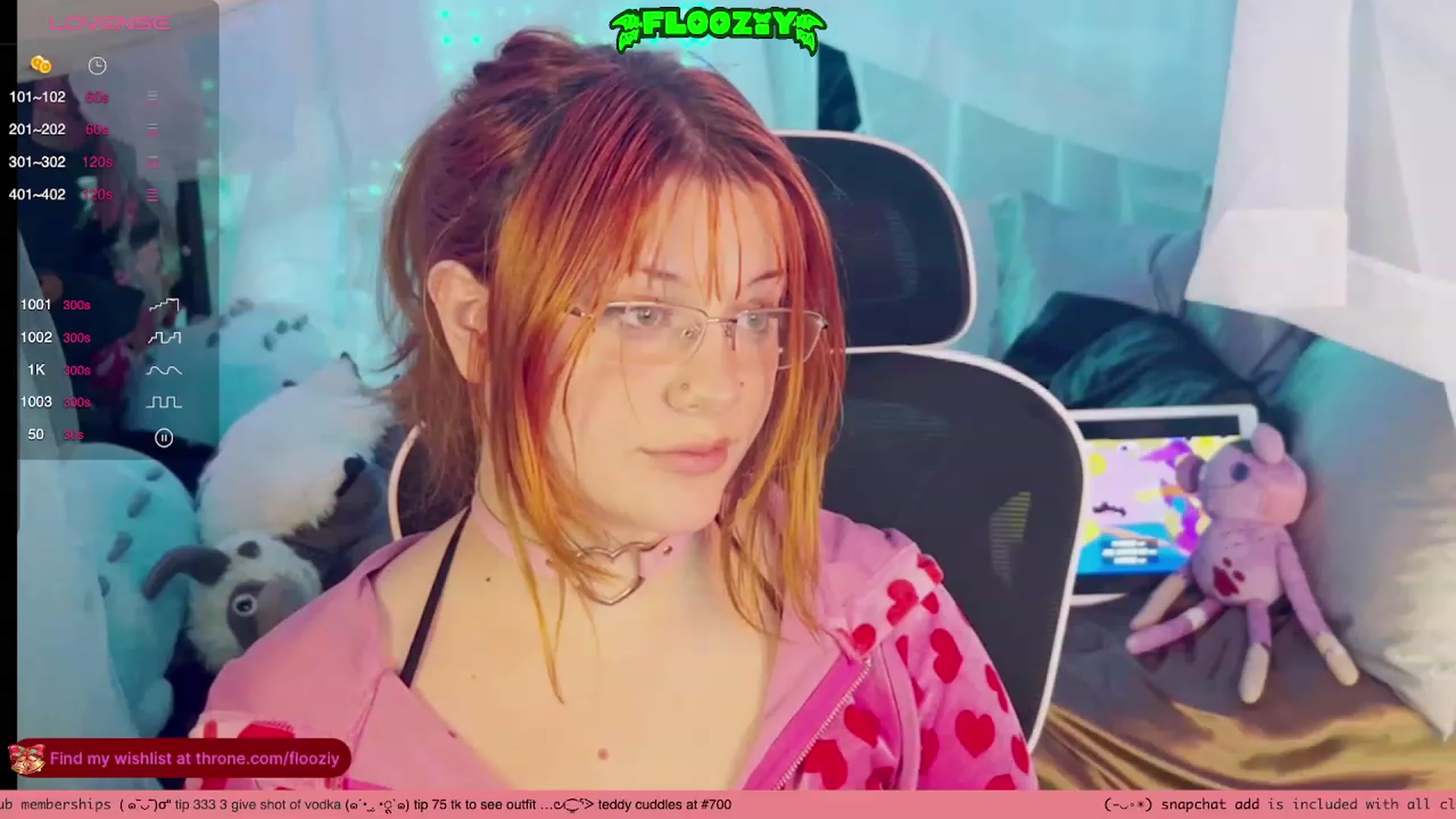 Gallery image thumbnail from flooziy's myfreecams stream on, 12/29/2023, 09:48 image 10 of 20