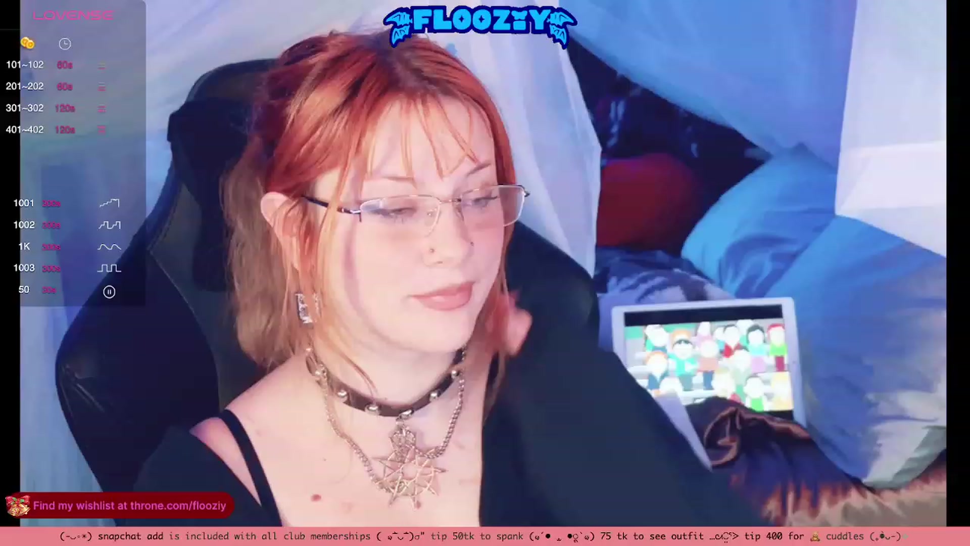 Gallery image thumbnail from flooziy's myfreecams stream on, 12/30/2023, 06:50 image 2 of 20