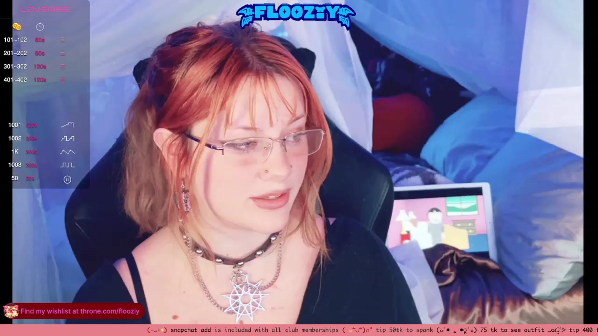 Gallery image thumbnail from flooziy's myfreecams stream on, 12/30/2023, 06:50 image 3 of 20