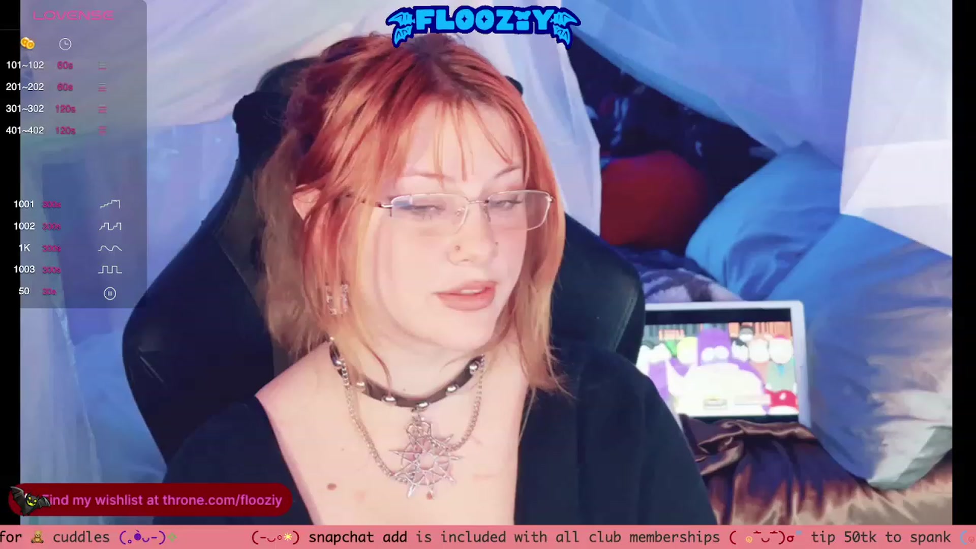 Gallery image thumbnail from flooziy's myfreecams stream on, 12/30/2023, 06:50 image 5 of 20