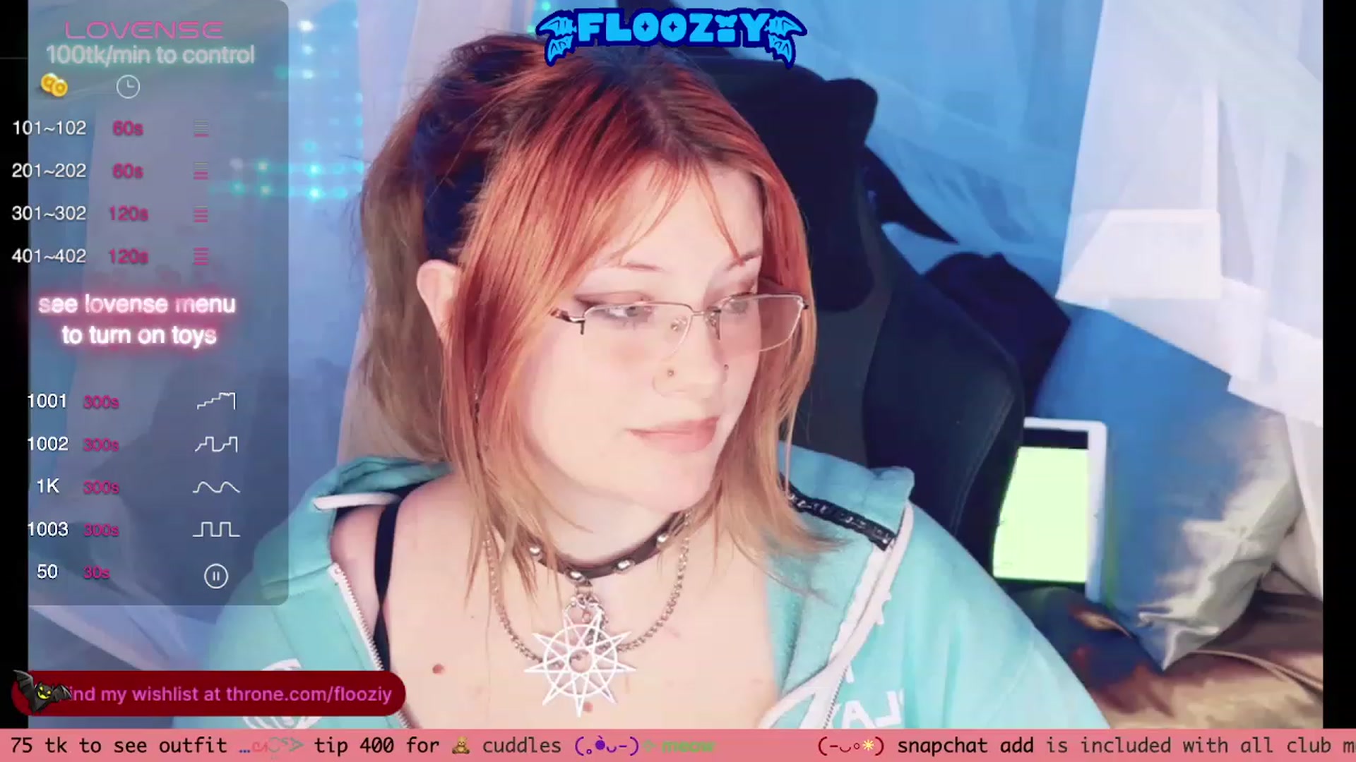 Gallery image thumbnail from flooziy's myfreecams stream on, 12/30/2023, 08:52 image 7 of 20