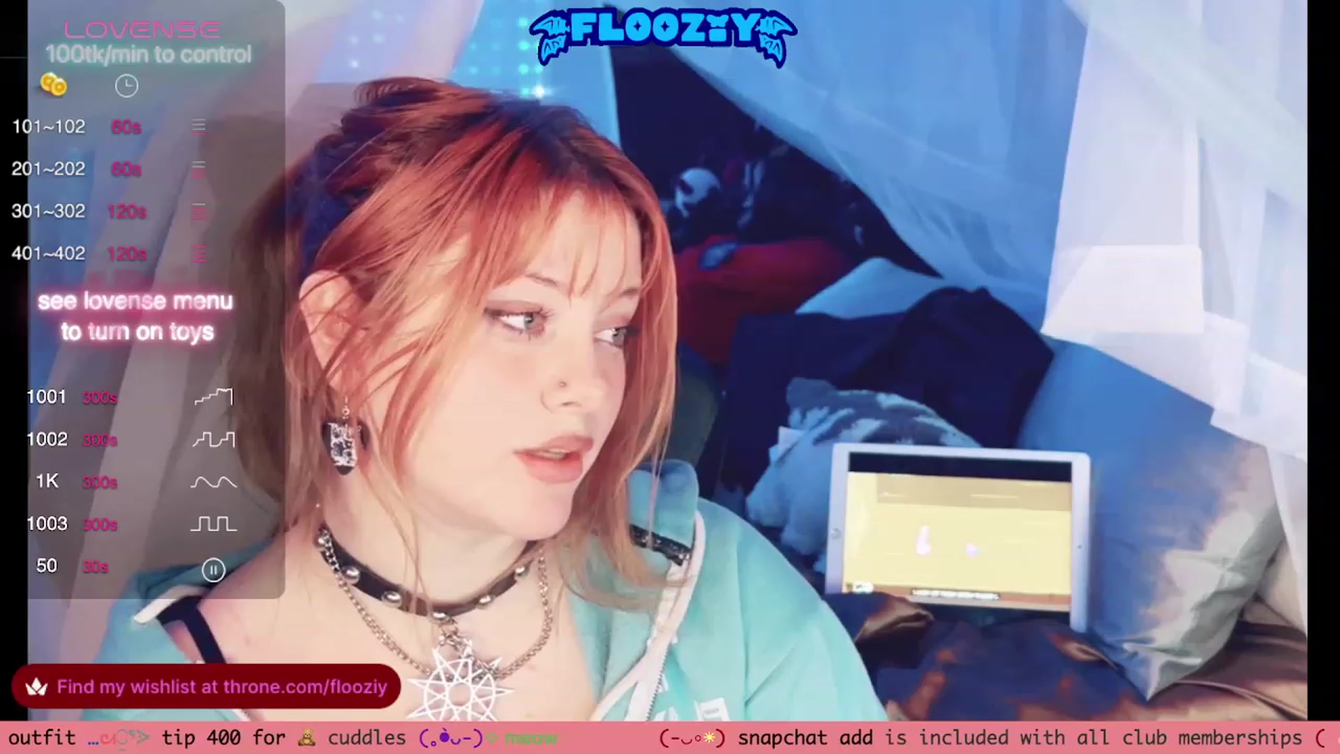 Gallery image thumbnail from flooziy's myfreecams stream on, 12/30/2023, 08:52 image 18 of 20
