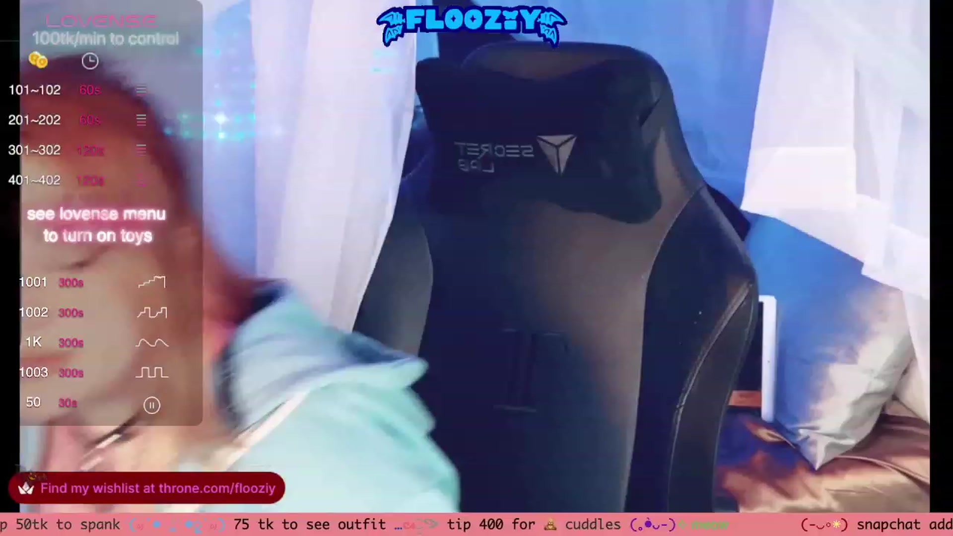 Gallery image thumbnail from flooziy's myfreecams stream on, 12/30/2023, 08:52 image 16 of 20