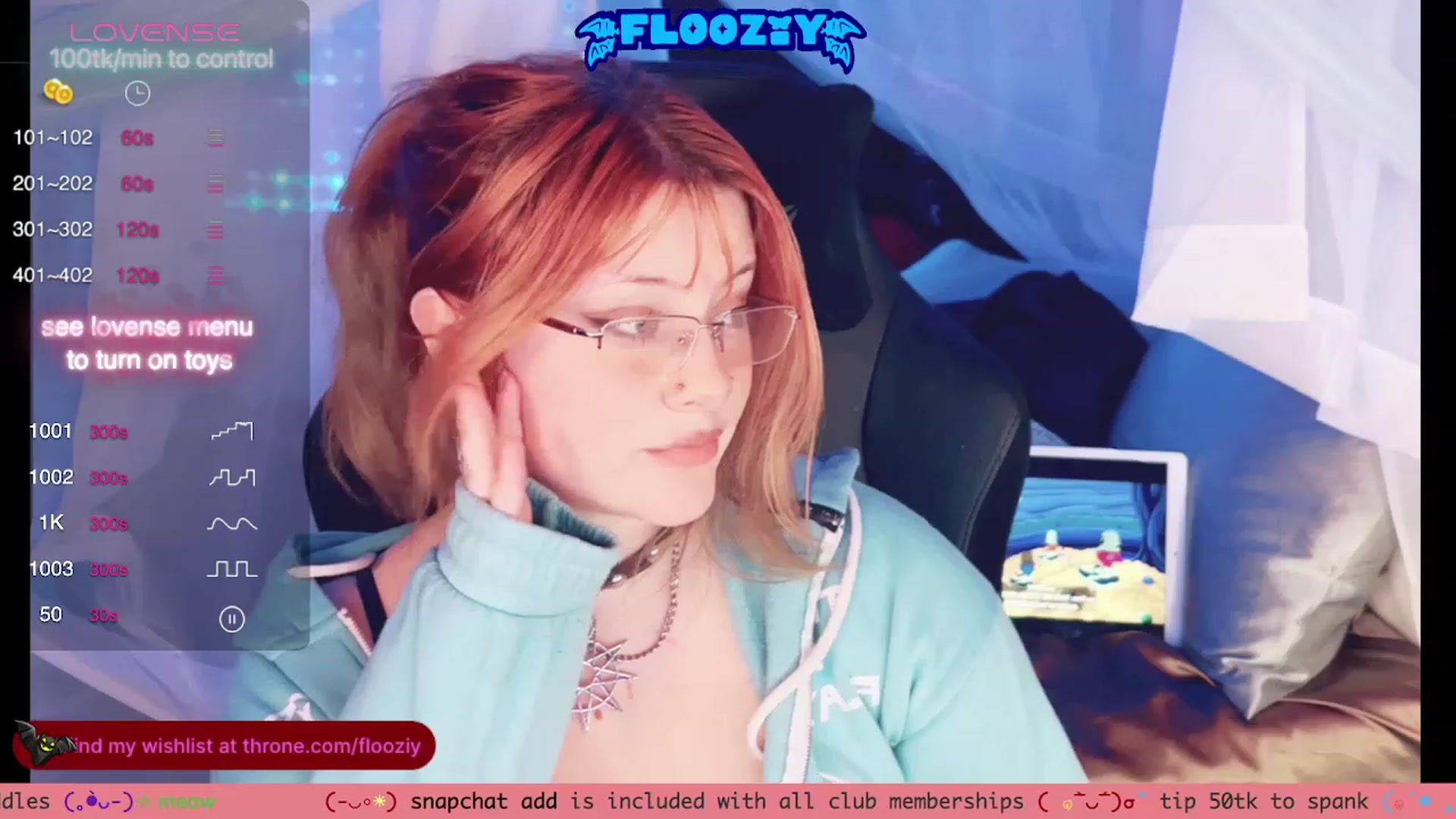 Gallery image thumbnail from flooziy's myfreecams stream on, 12/30/2023, 08:52 image 5 of 20