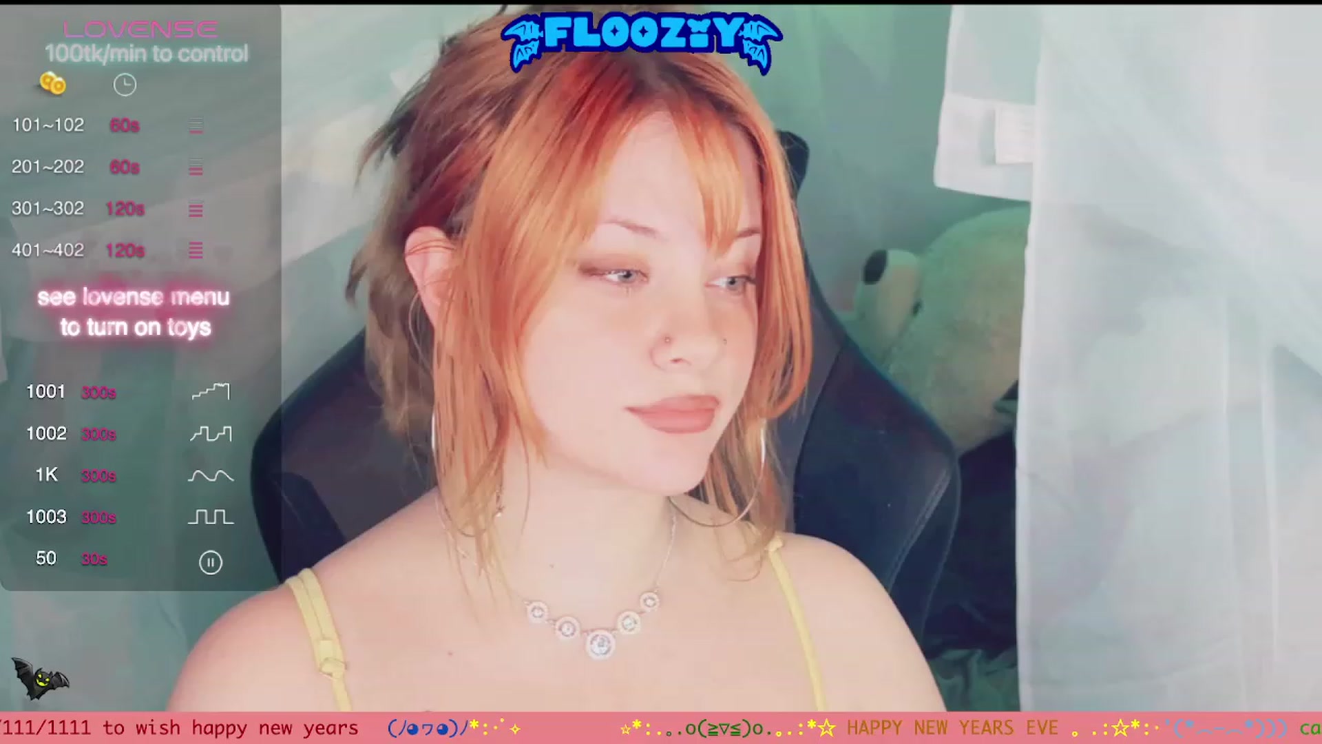 Gallery image thumbnail from flooziy's myfreecams stream on, 01/01/2024, 06:04 image 15 of 20