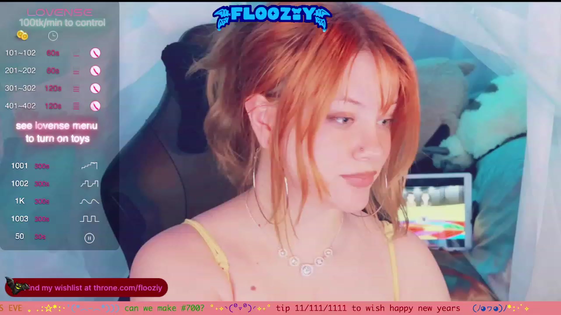 Gallery image thumbnail from flooziy's myfreecams stream on, 01/01/2024, 07:19 image 20 of 20