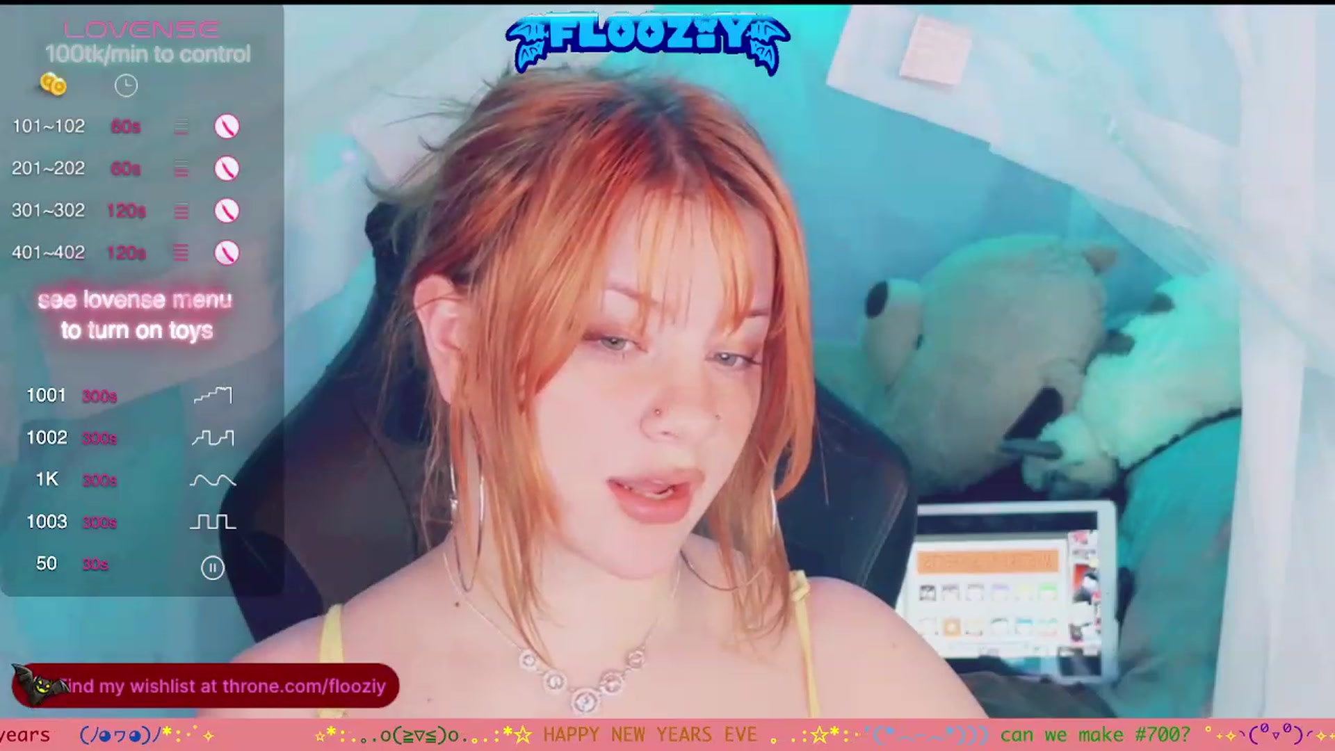 Gallery image thumbnail from flooziy's myfreecams stream on, 01/01/2024, 07:19 image 9 of 20