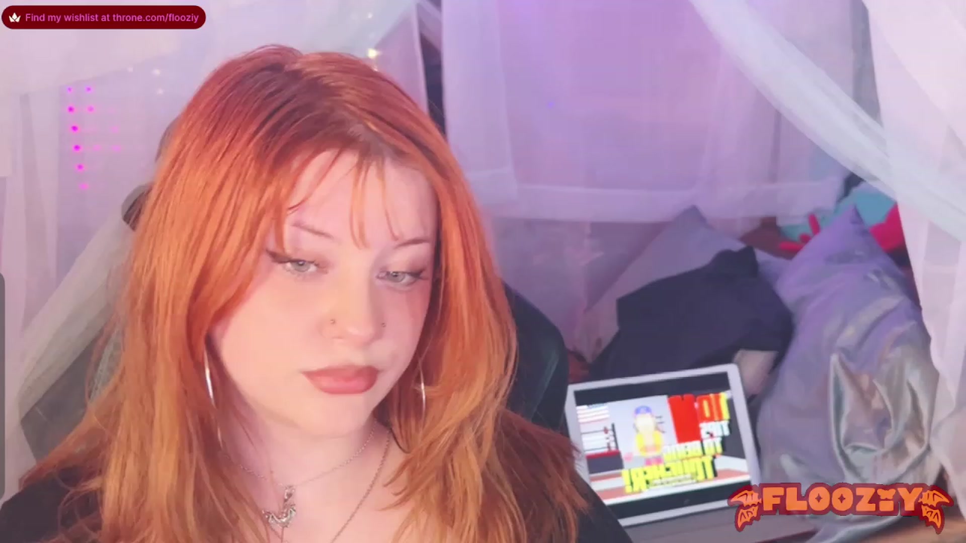 Gallery image thumbnail from flooziy's myfreecams stream on, 01/16/2024, 07:03 image 8 of 20