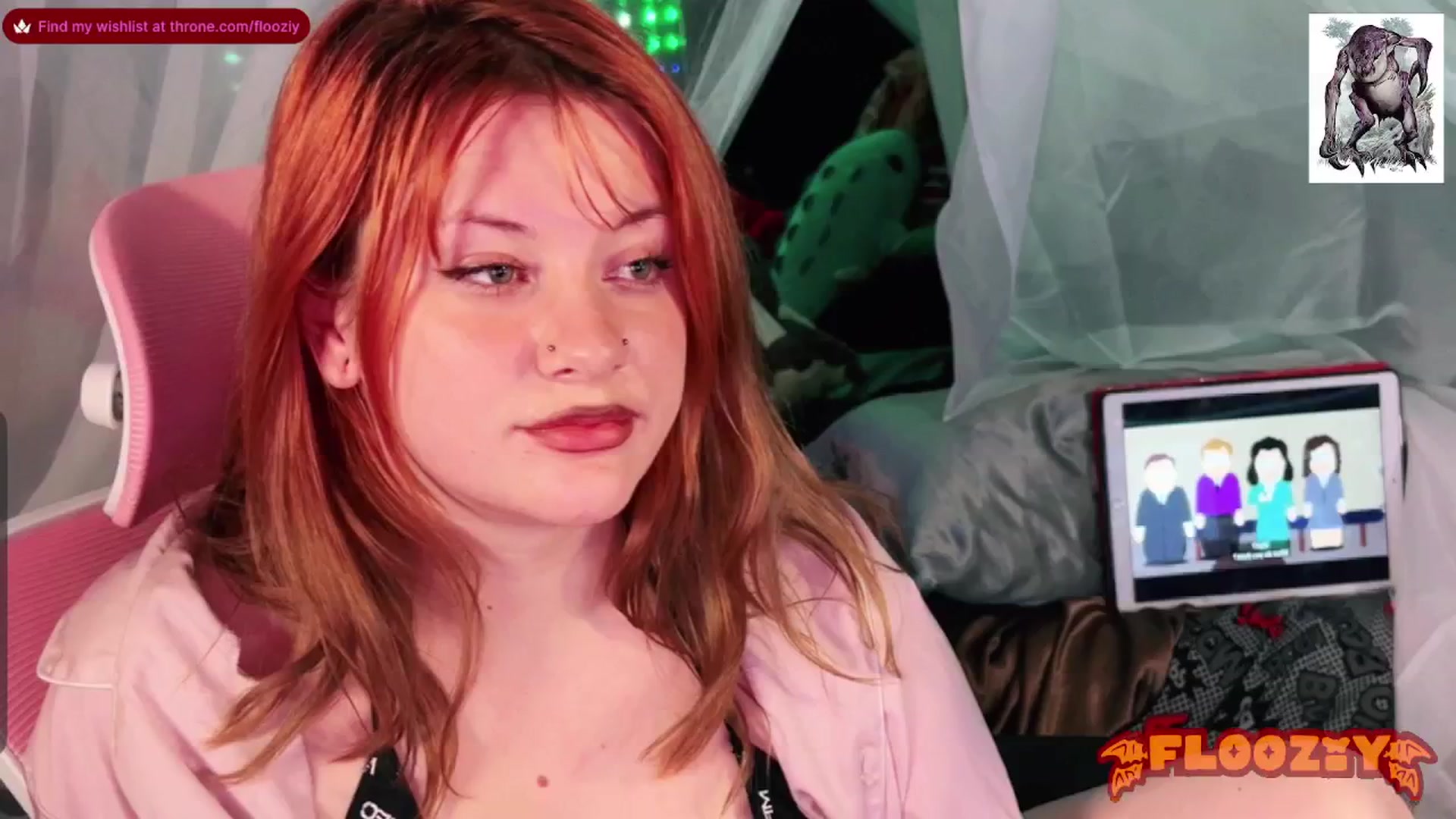 Gallery image thumbnail from flooziy's myfreecams stream on, 01/27/2024, 07:40 image 18 of 20