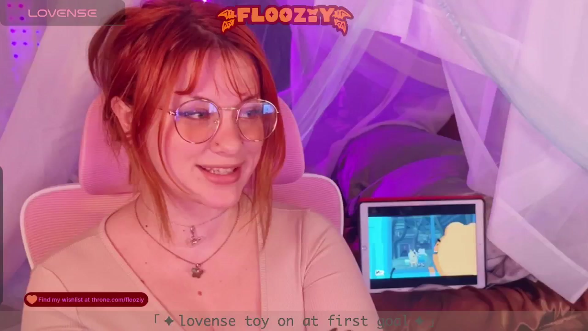 Gallery image thumbnail from flooziy's myfreecams stream on, 01/30/2024, 05:38 image 13 of 20