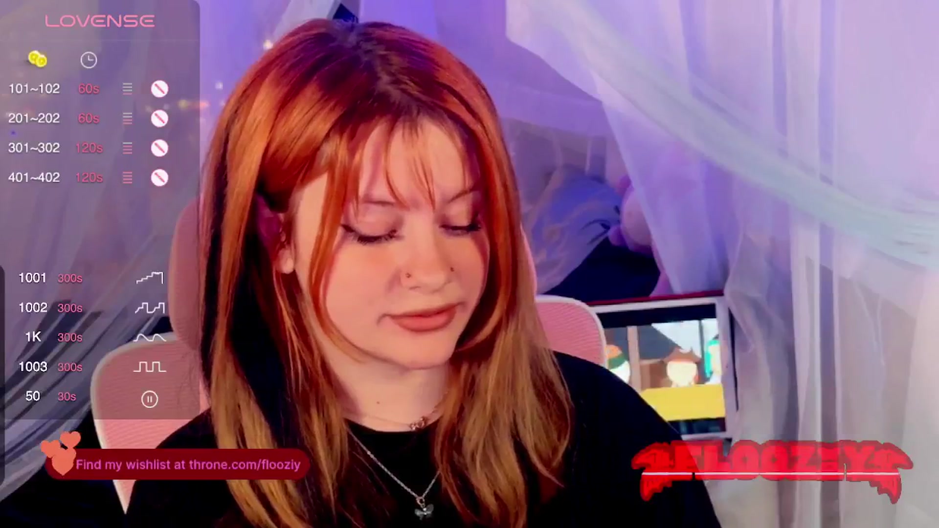 Gallery image thumbnail from flooziy's myfreecams stream on, 02/16/2024, 03:09 image 10 of 20