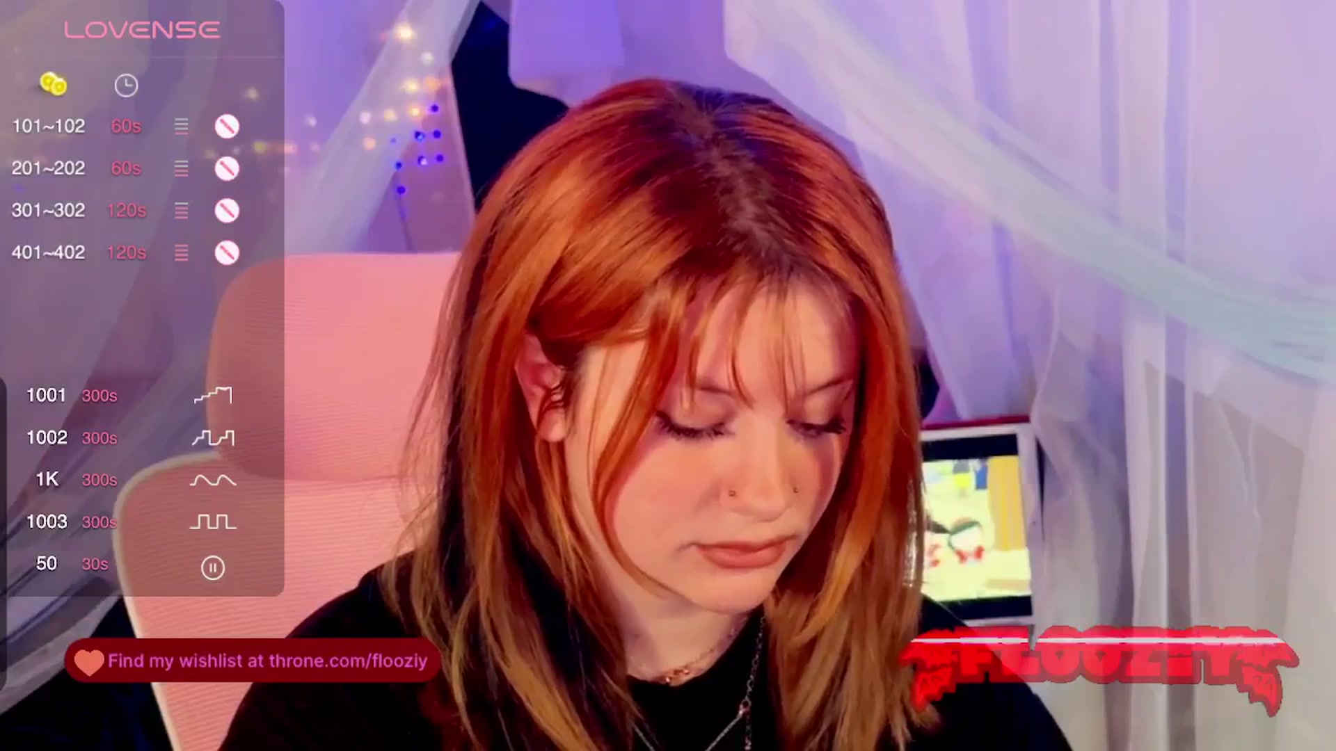 Gallery image thumbnail from flooziy's myfreecams stream on, 02/16/2024, 03:09 image 17 of 20