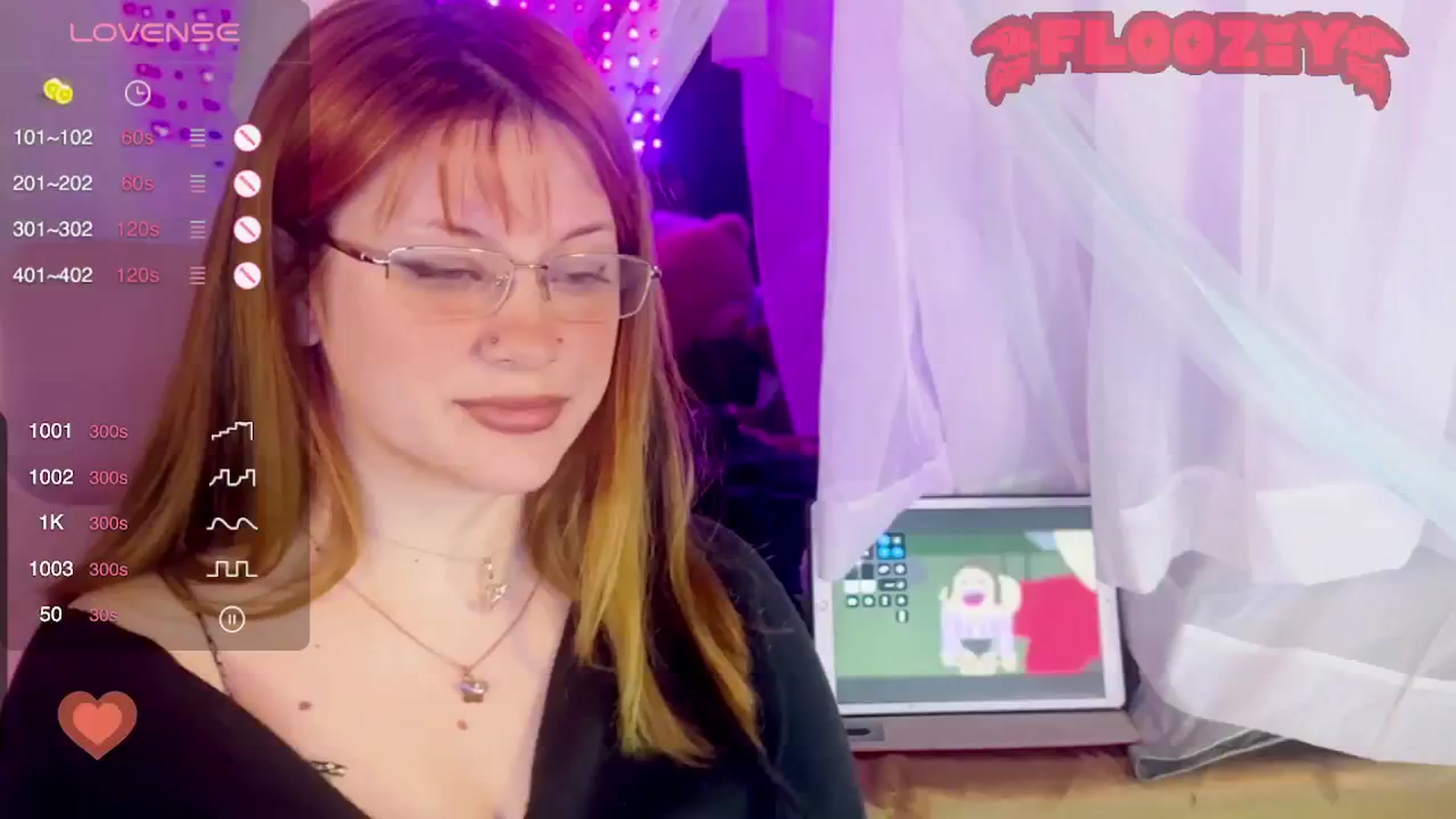 Gallery image thumbnail from flooziy's myfreecams stream on, 02/26/2024, 02:23 image 19 of 20
