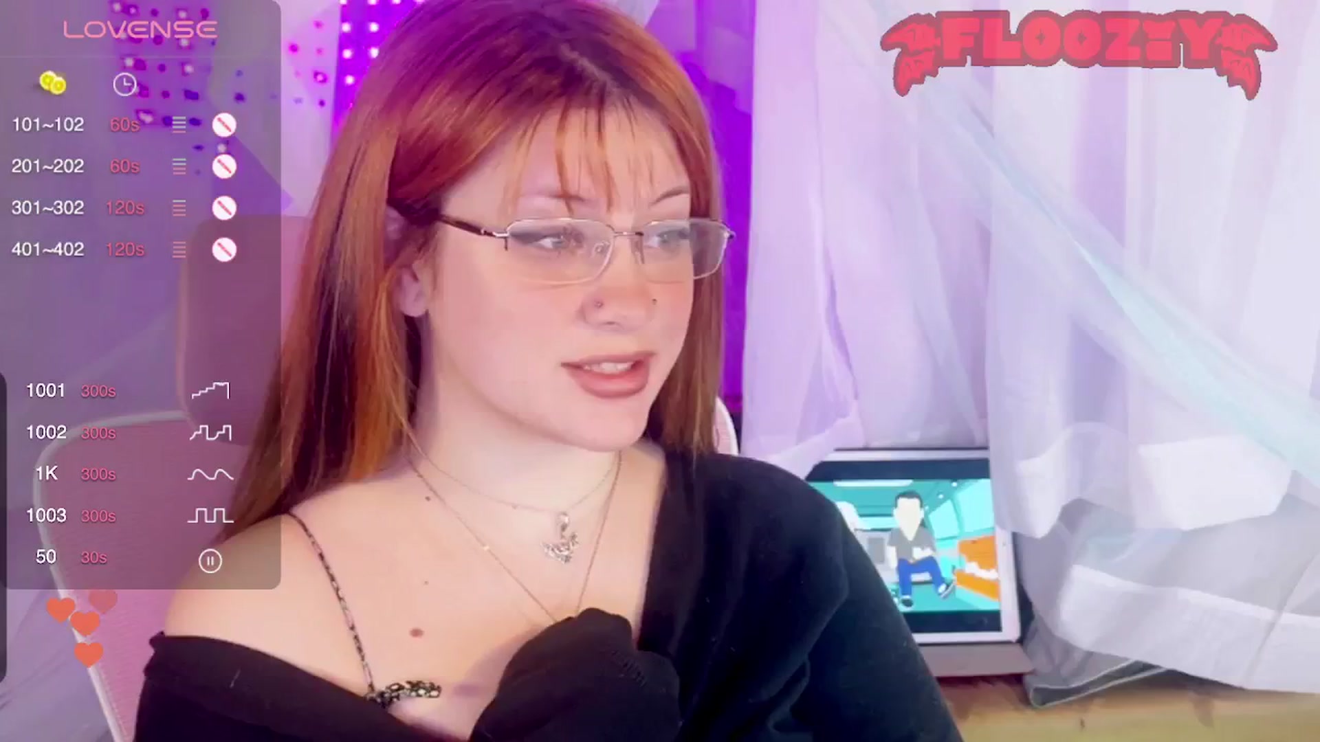 Gallery image thumbnail from flooziy's myfreecams stream on, 02/26/2024, 02:23 image 7 of 20