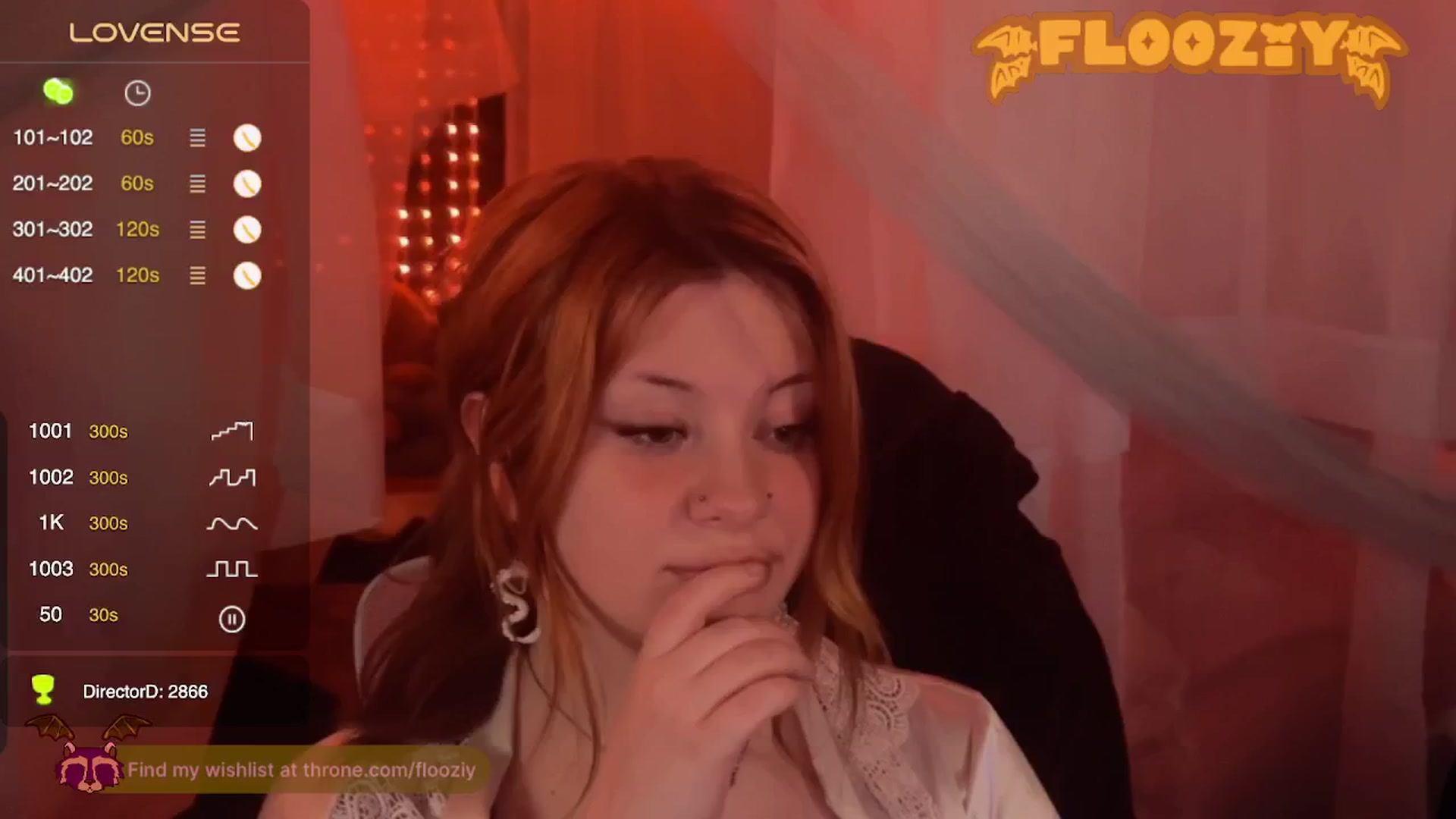 Gallery image thumbnail from flooziy's myfreecams stream on, 03/12/2024, 04:02 image 15 of 20